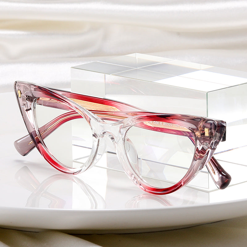 Women's Cat Eye Gradient Eyeglass Frames