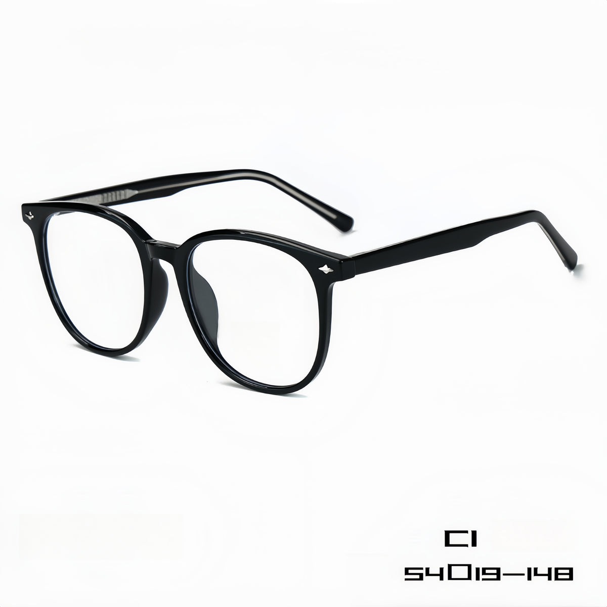 TR90 Frame with Acetate Temple Large Vision Glasses