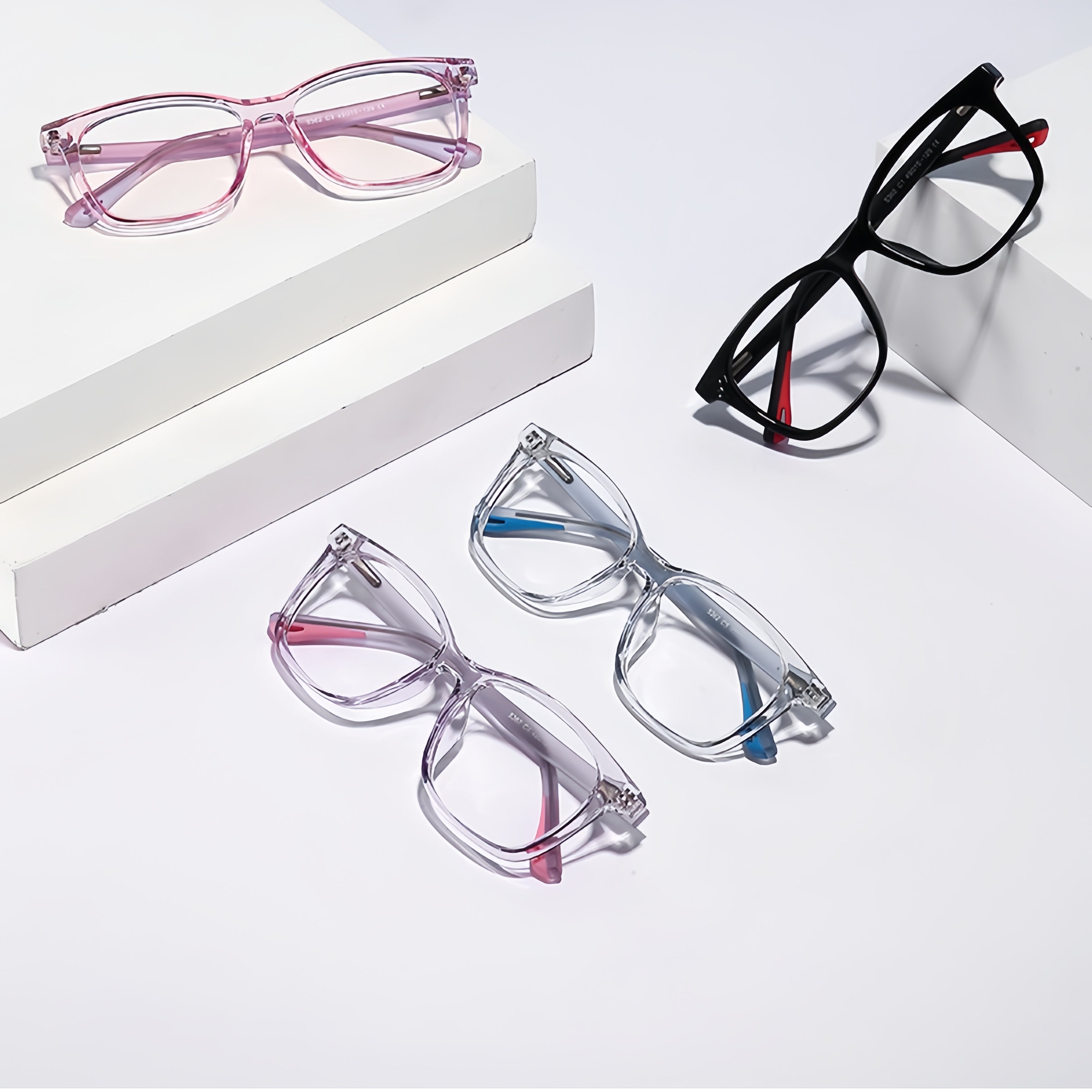 TR90 Square Soft Frame