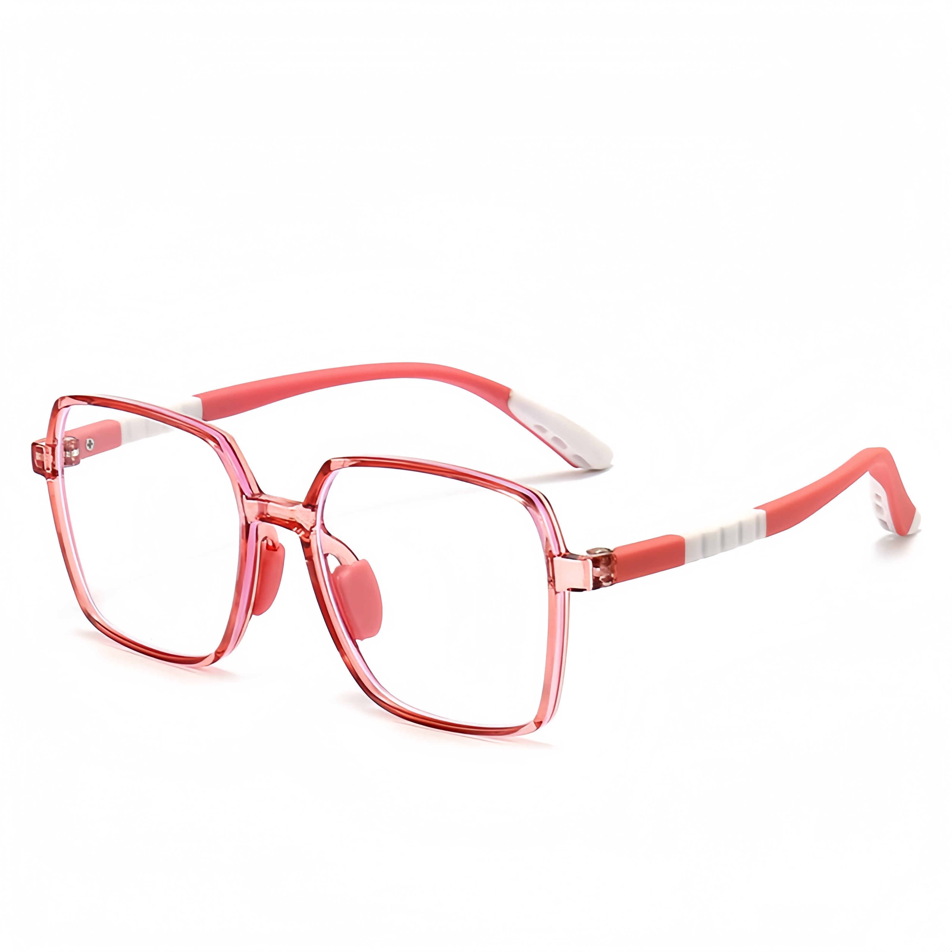 Rectangular Flexible TR90 Eyeglass Frame for Students