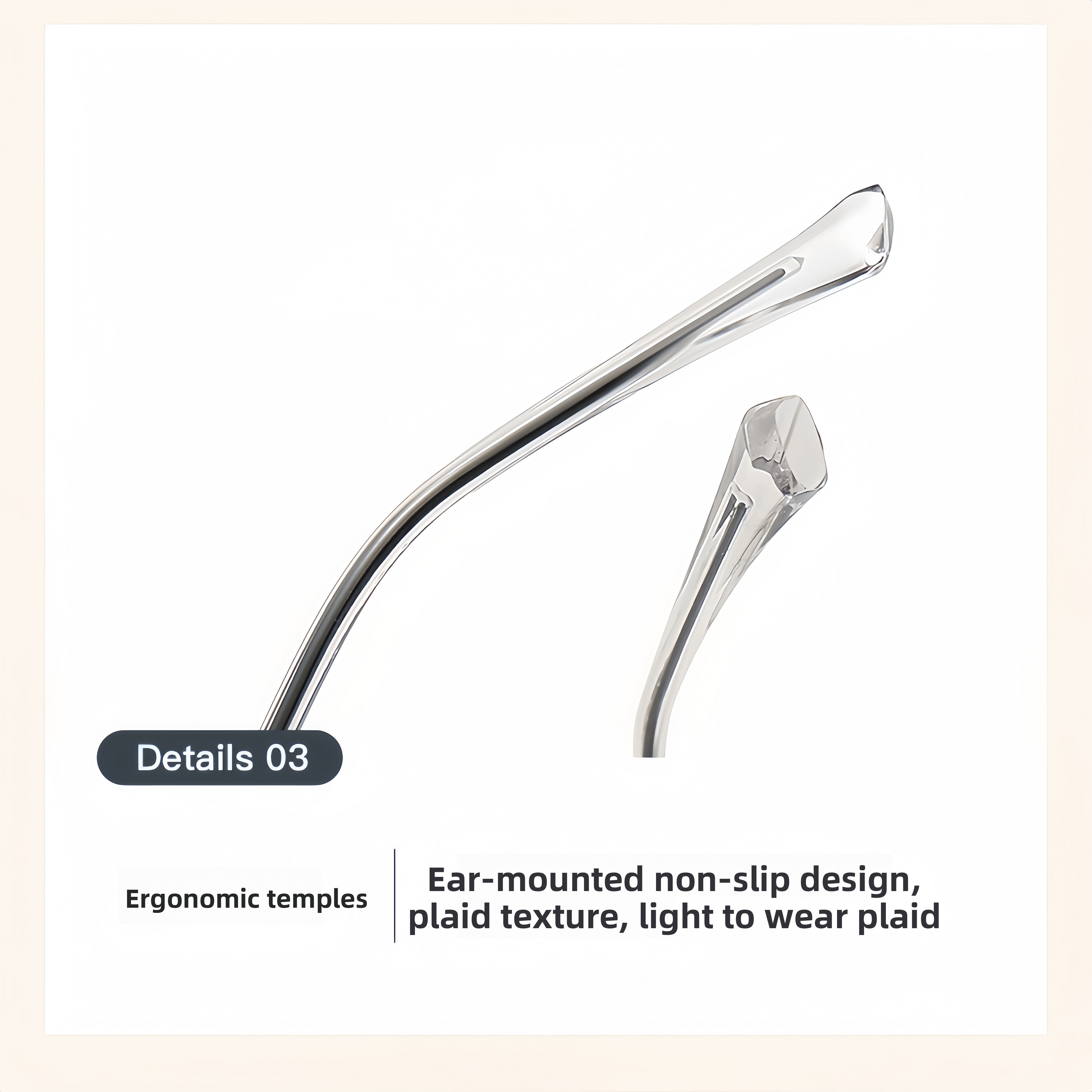 Semi-Rimless Magnetic RX Frame