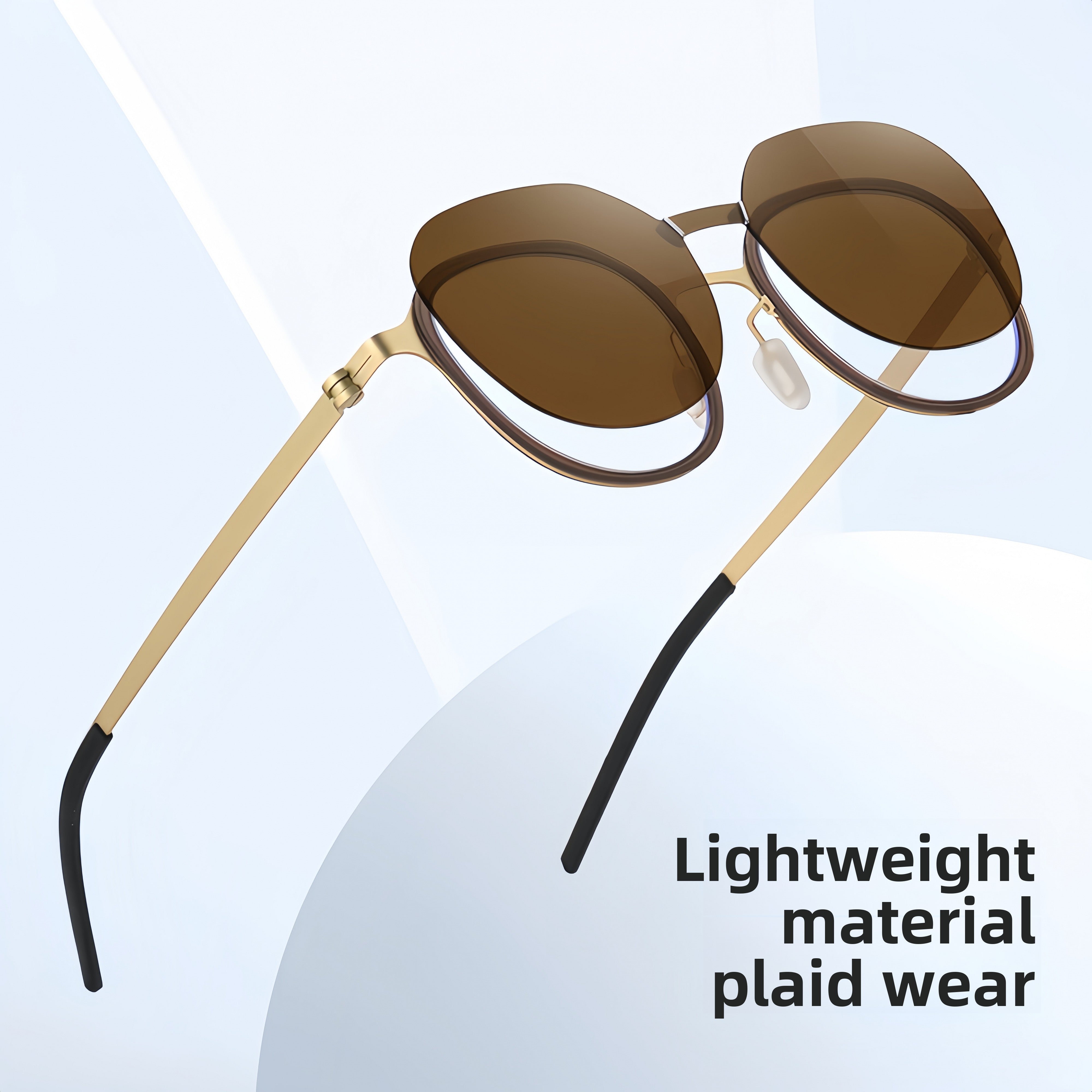 Ultra-Light Metal Prescription Frame