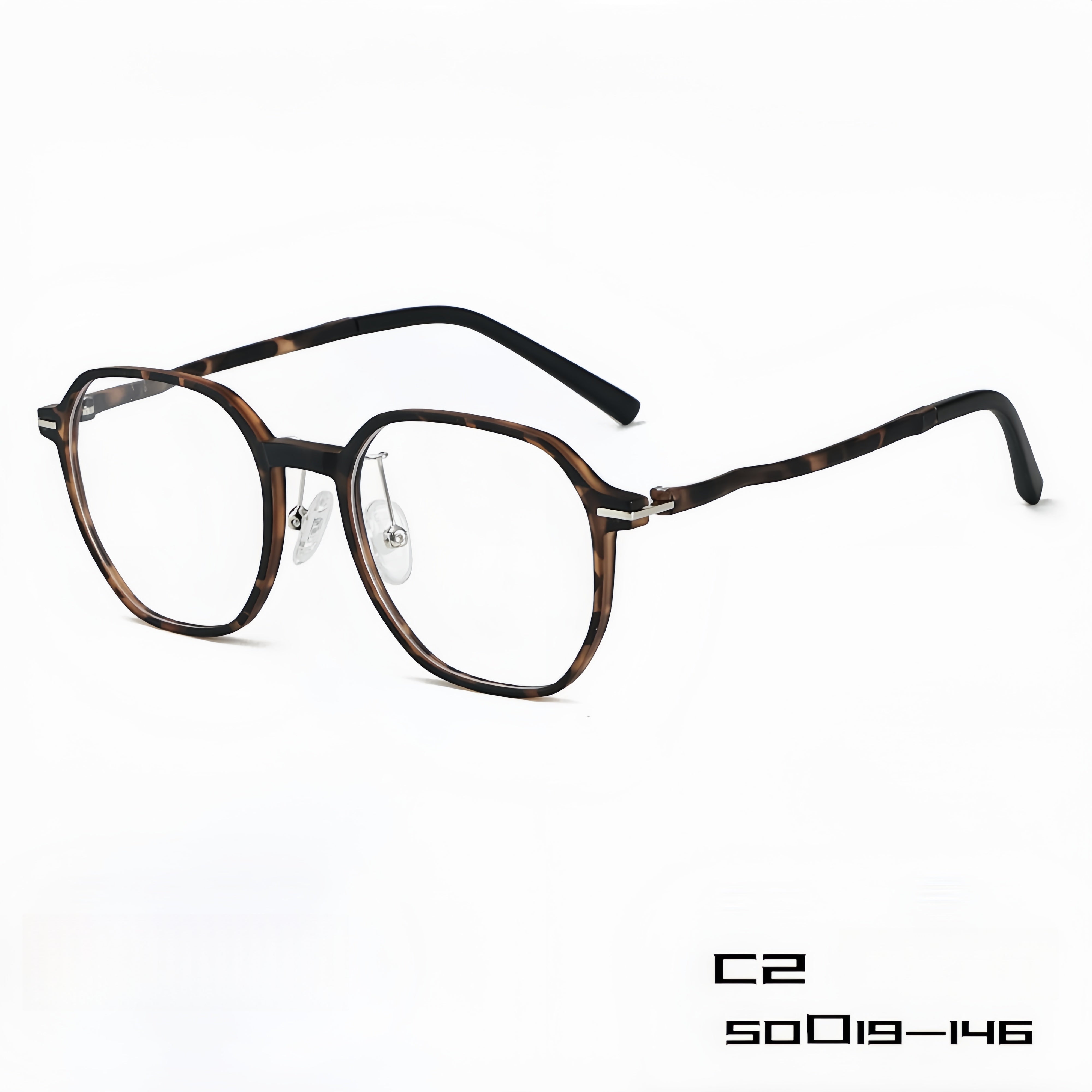 Unisex TR90 Ultra-Light Square Glasses Frame