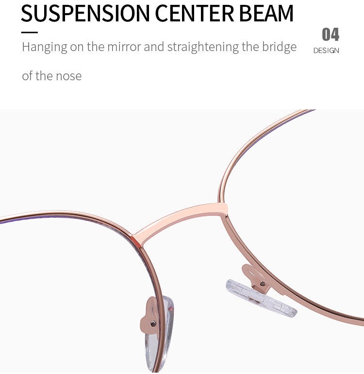 Women's Metal Cat-Eye Glasses Frames
