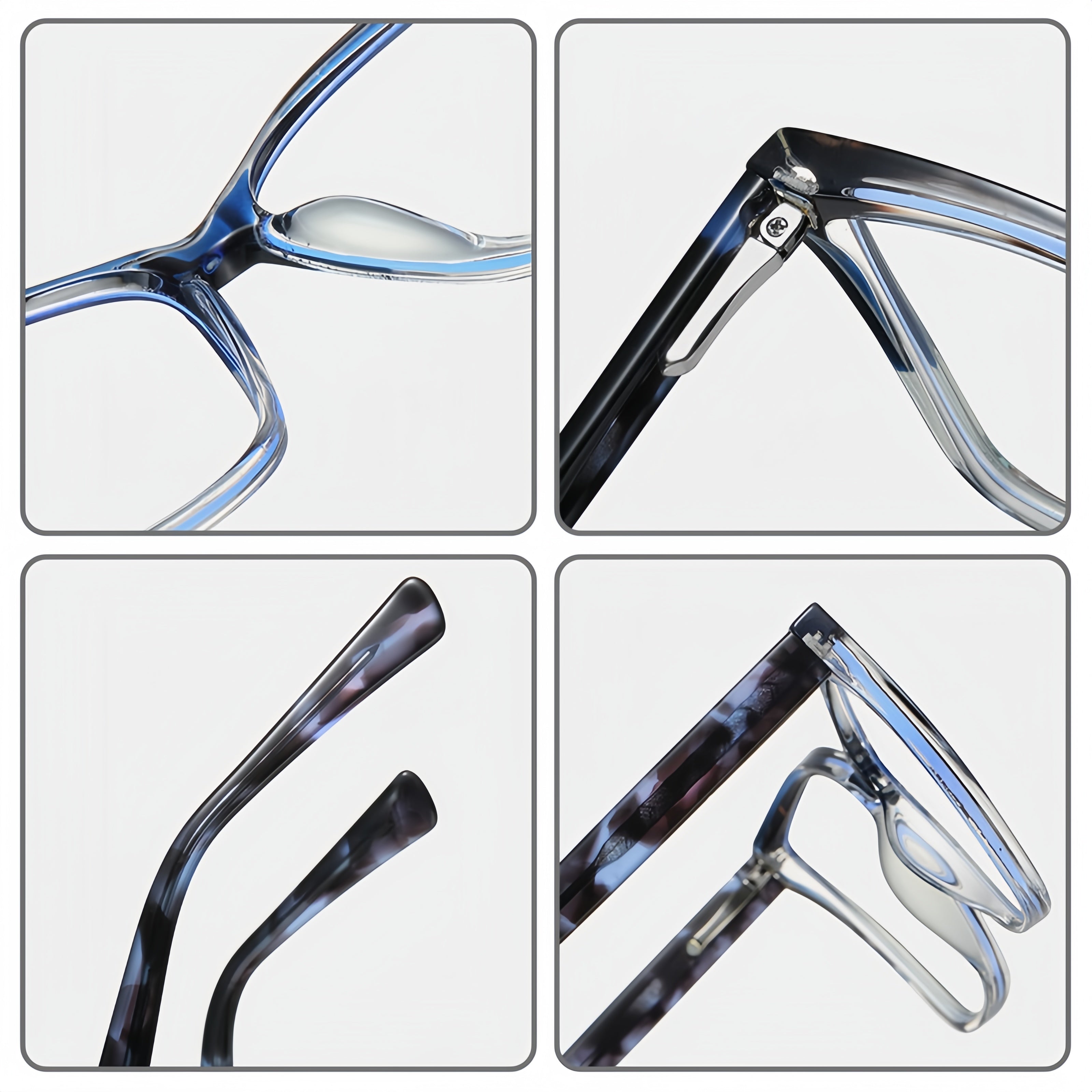 Women's TR90 Square Prescription Glasses