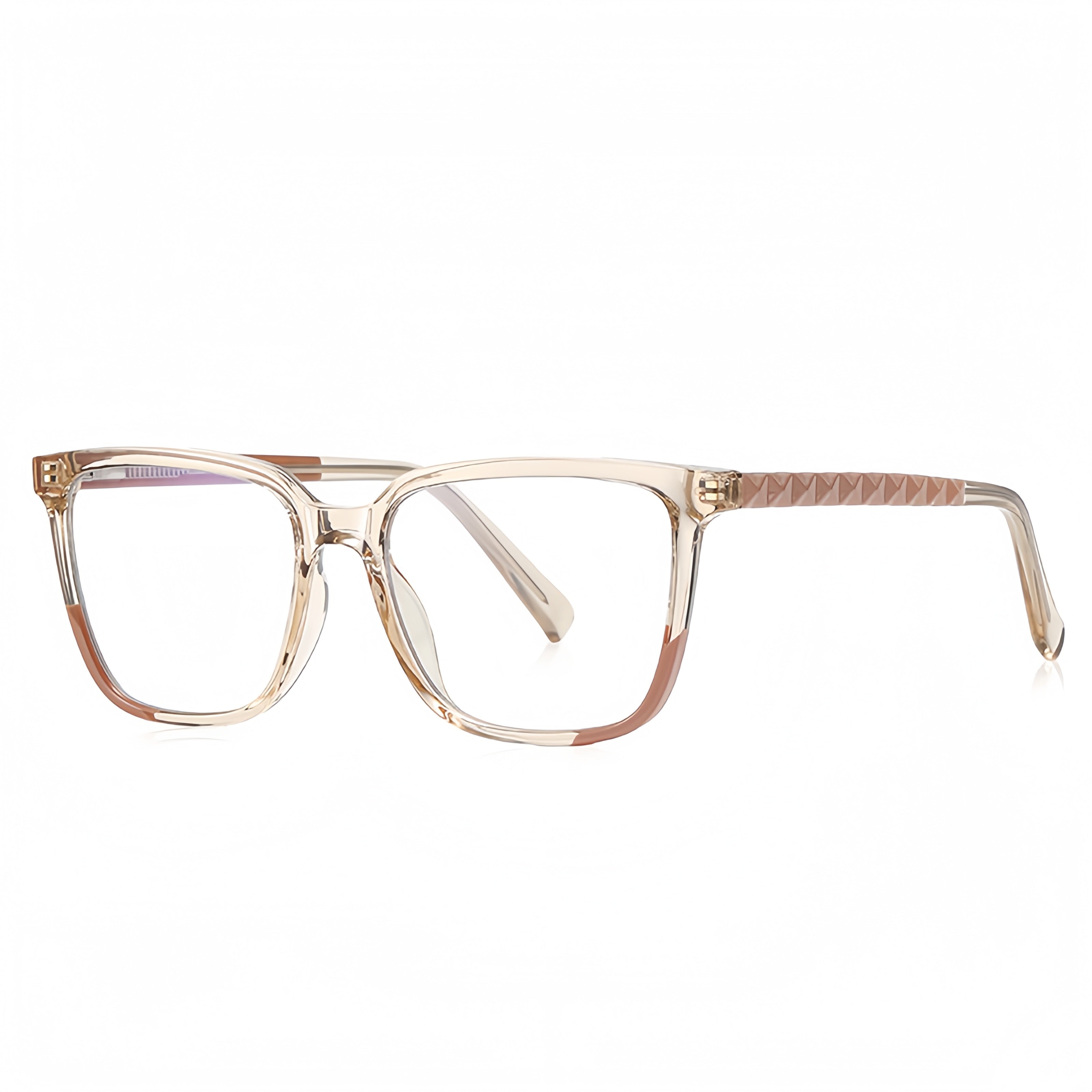 Men's TR90 Diamond-Cut Prescription Glasses Frame