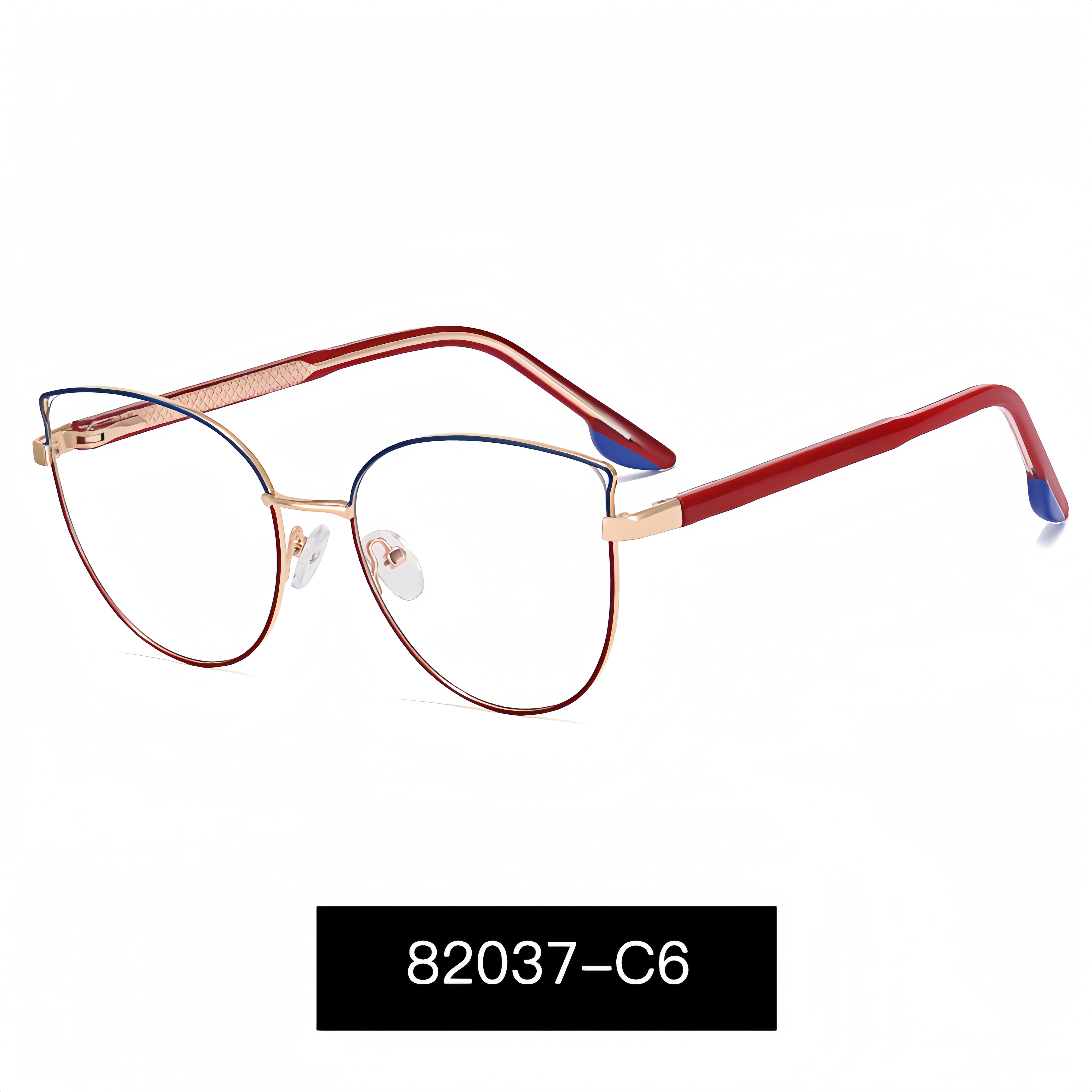 Metal Cat-Eye Prescription-Ready Optical Frames