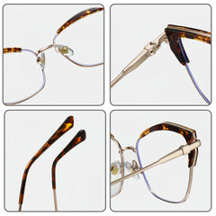TR90 Metal Butterfly Glasses Frame