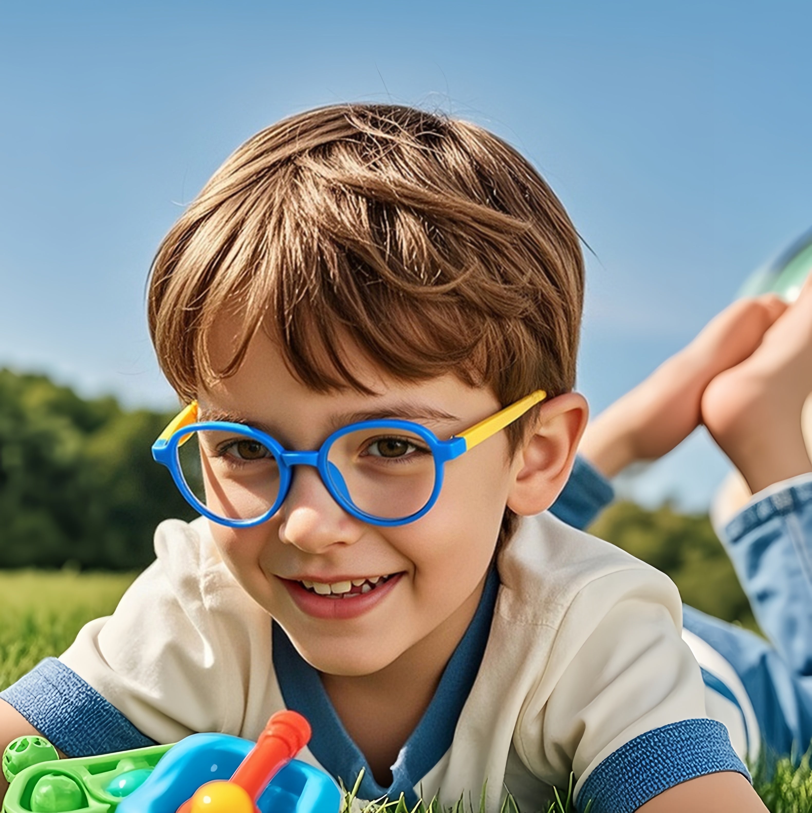 Fashionable Silicone Prescription Eyewear for Children