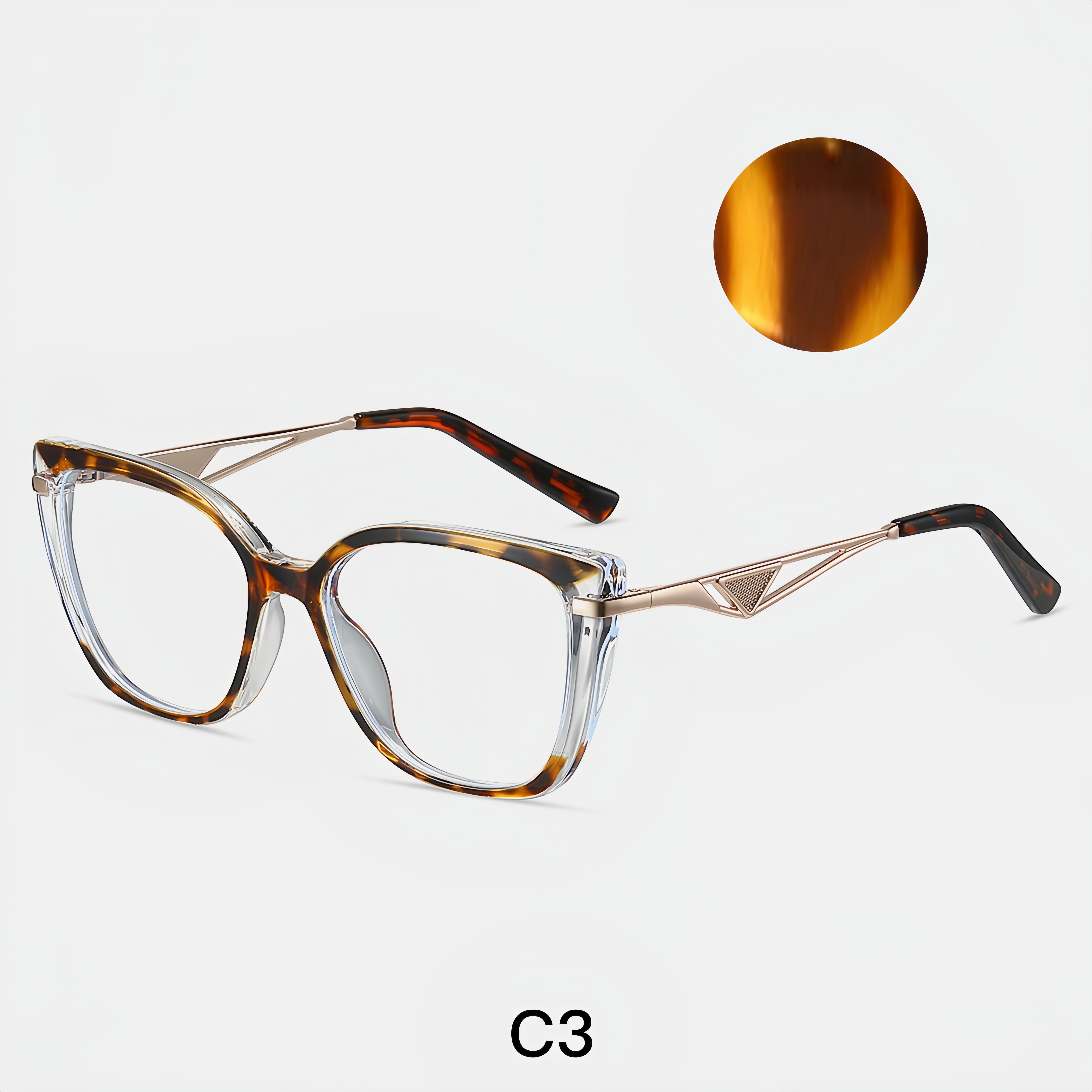 Women's TR90 Square Glasses Frames