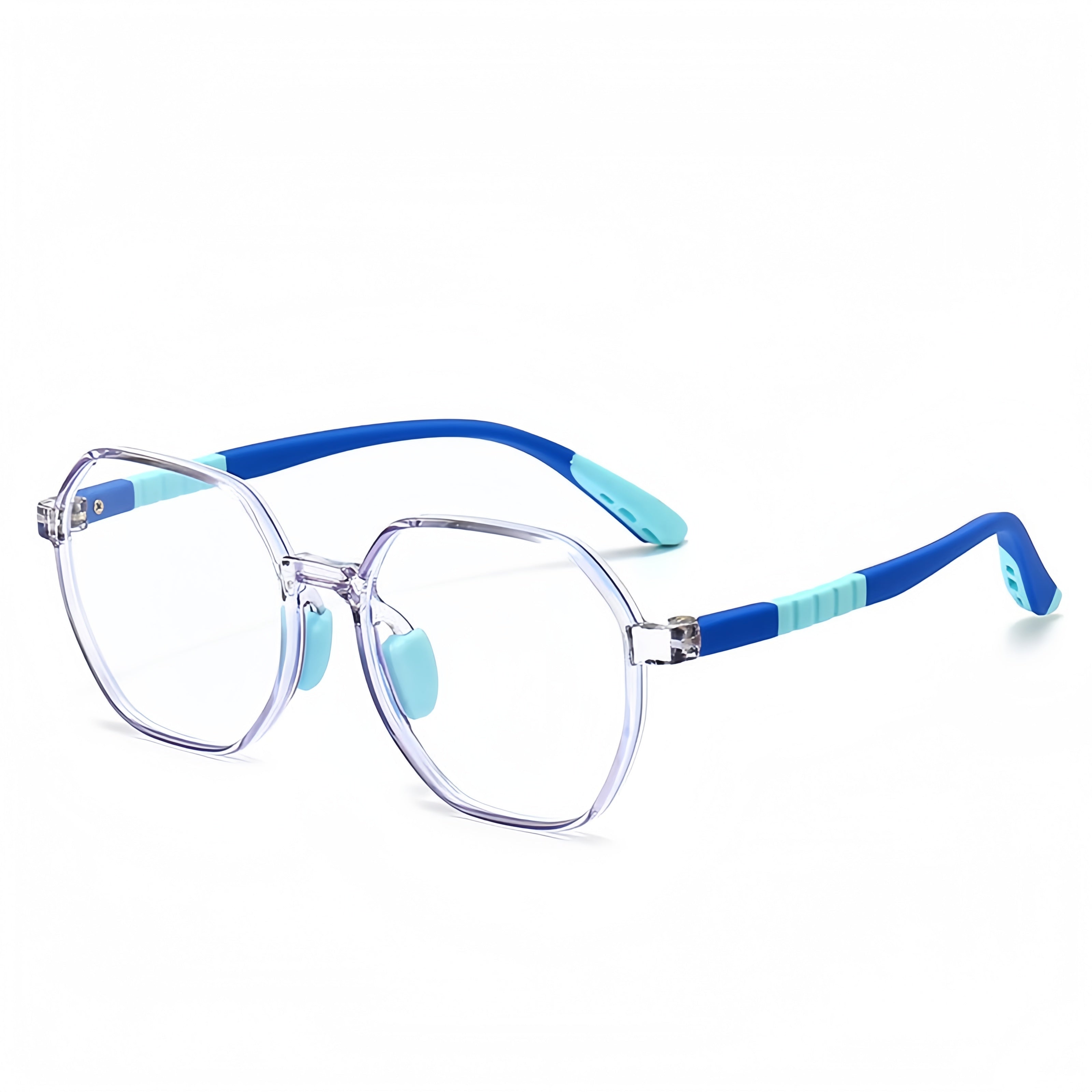 Polygonal TR90 Eyeglass Frame for Students
