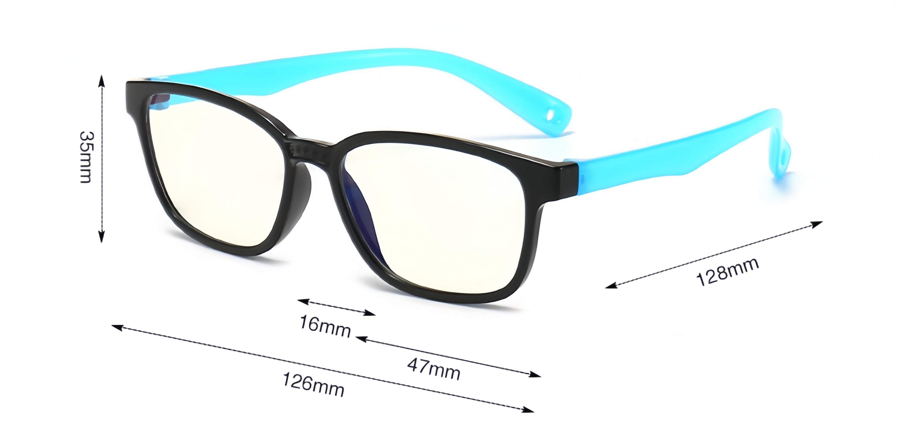 Teen Square Smart Glasses Frame