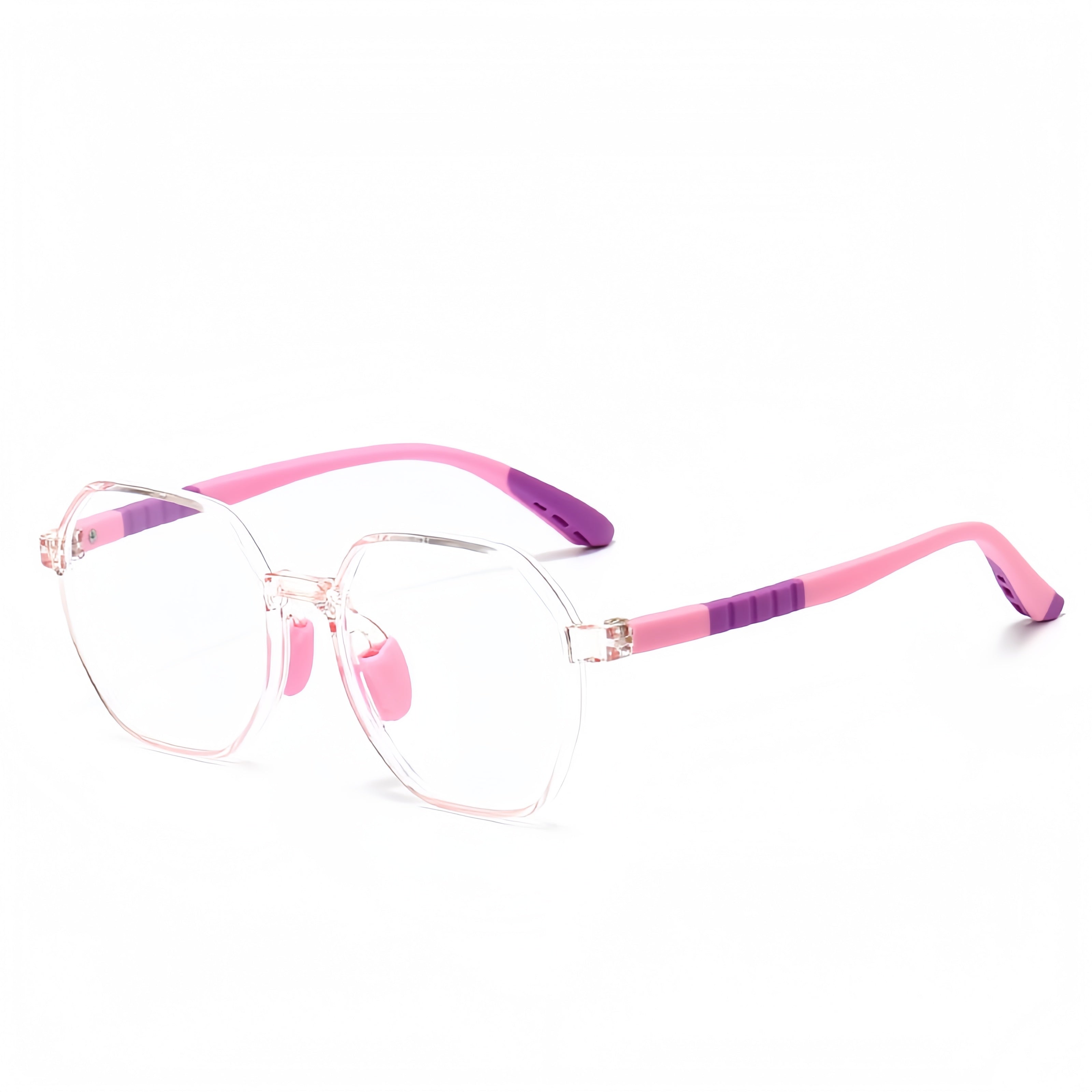 Polygonal TR90 Eyeglass Frame for Students
