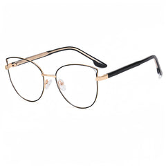 Metal Cat-Eye Prescription-Ready Optical Frames