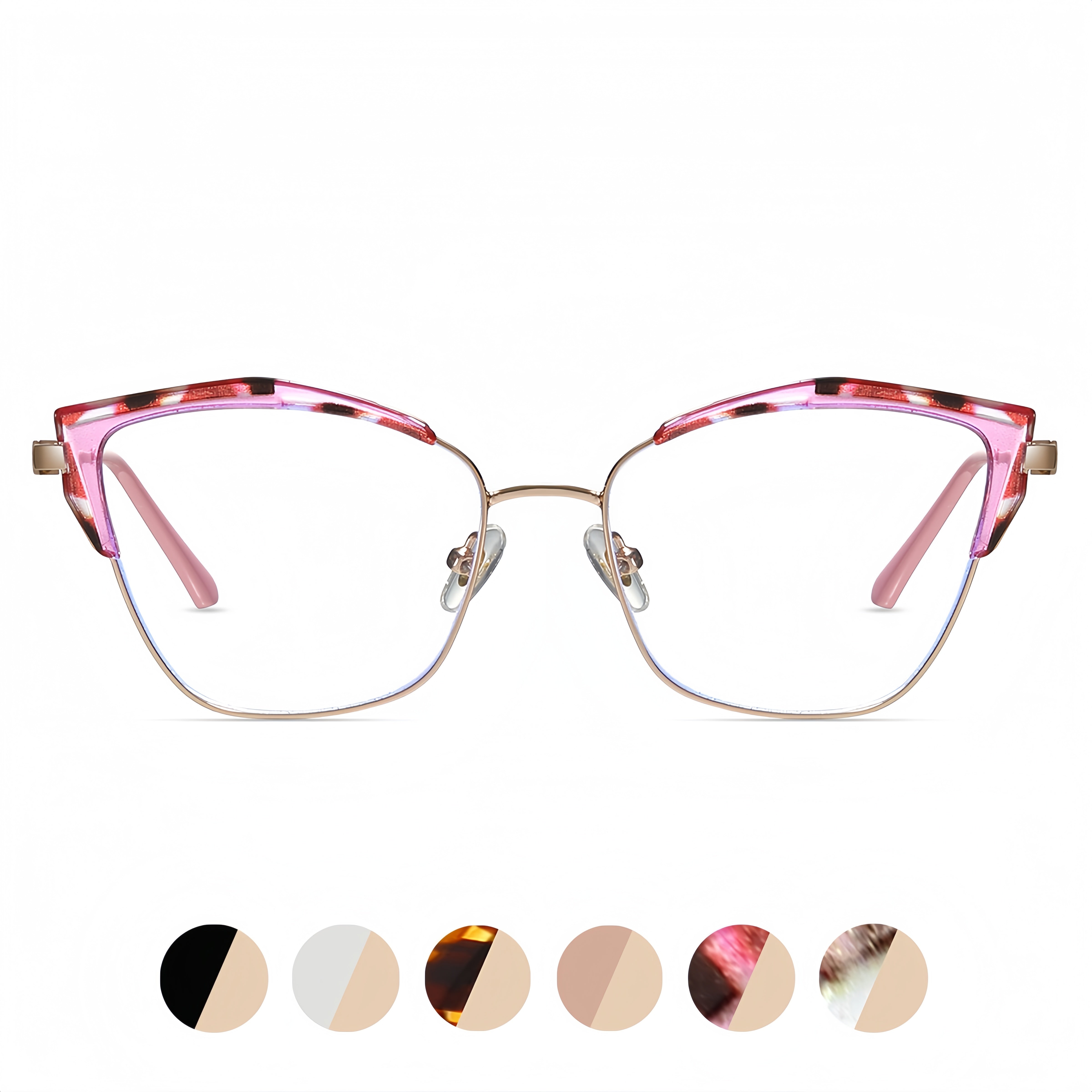 TR90 Metal Butterfly Glasses Frame
