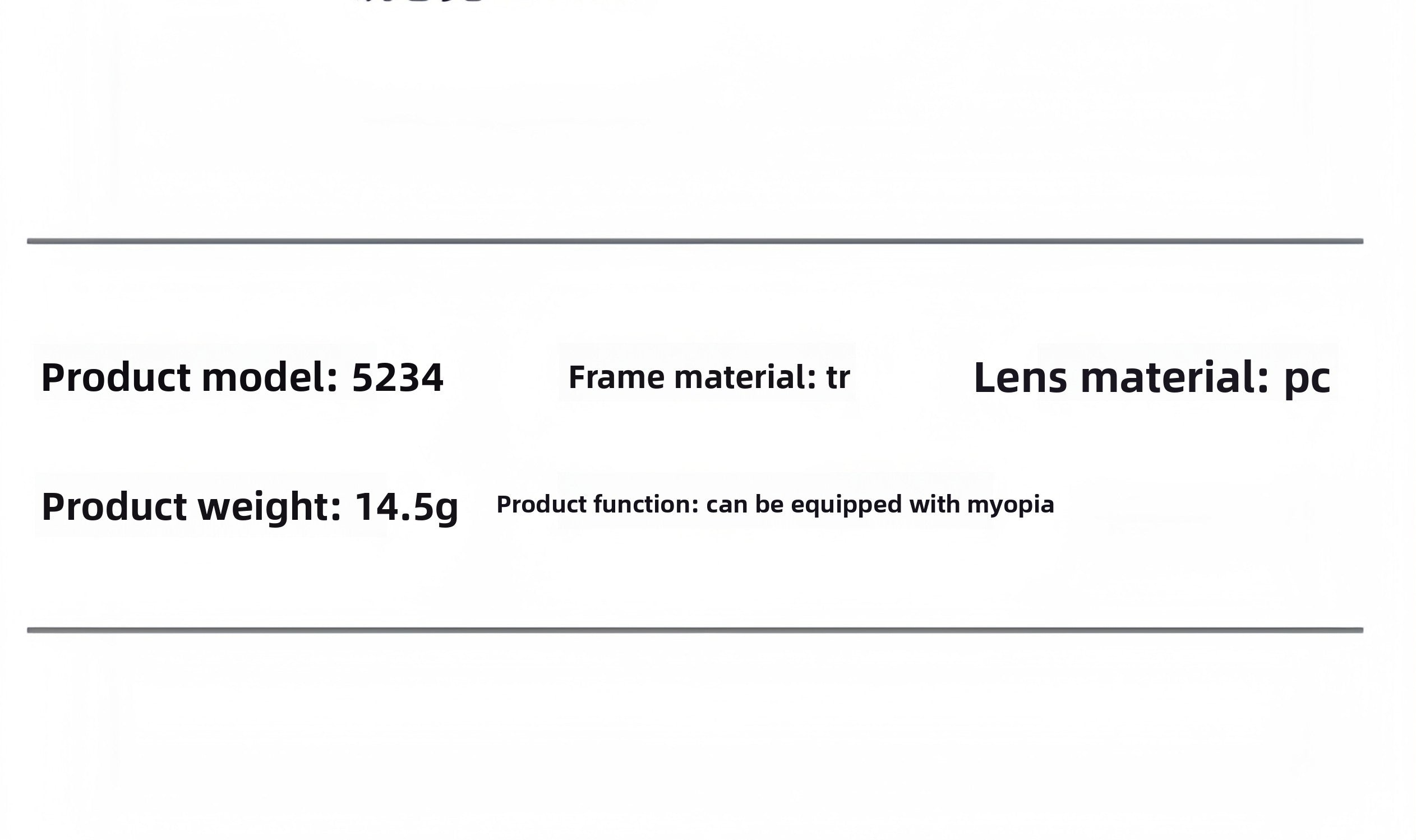 TR90 Oval Eyeglass Frame for Teens