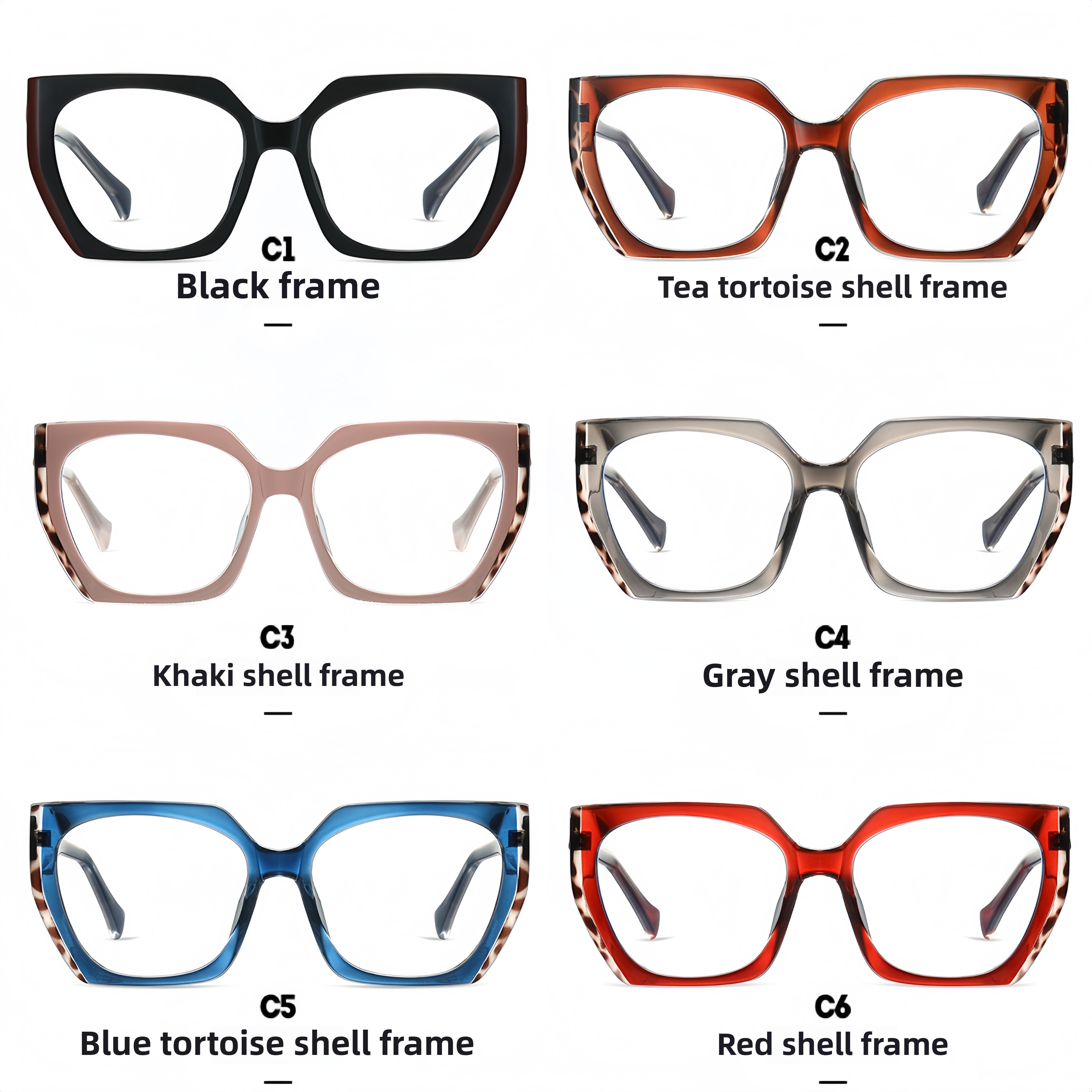 Women's TR90 Butterfly Eyeglass Frames