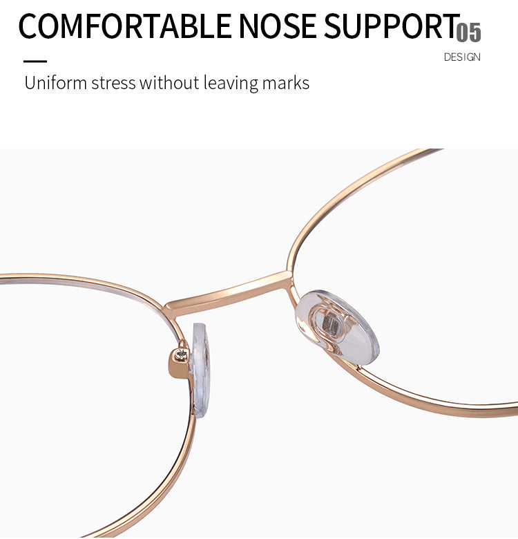 Women's Retro Metal Glasses Frames