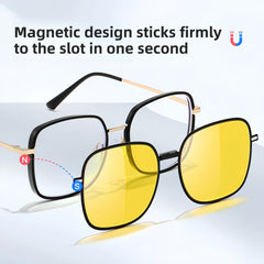 Foldable Magnetic RX Frame with Clip-On System