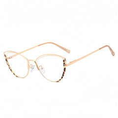 Women's Cat-Eye Metal Glasses Frames