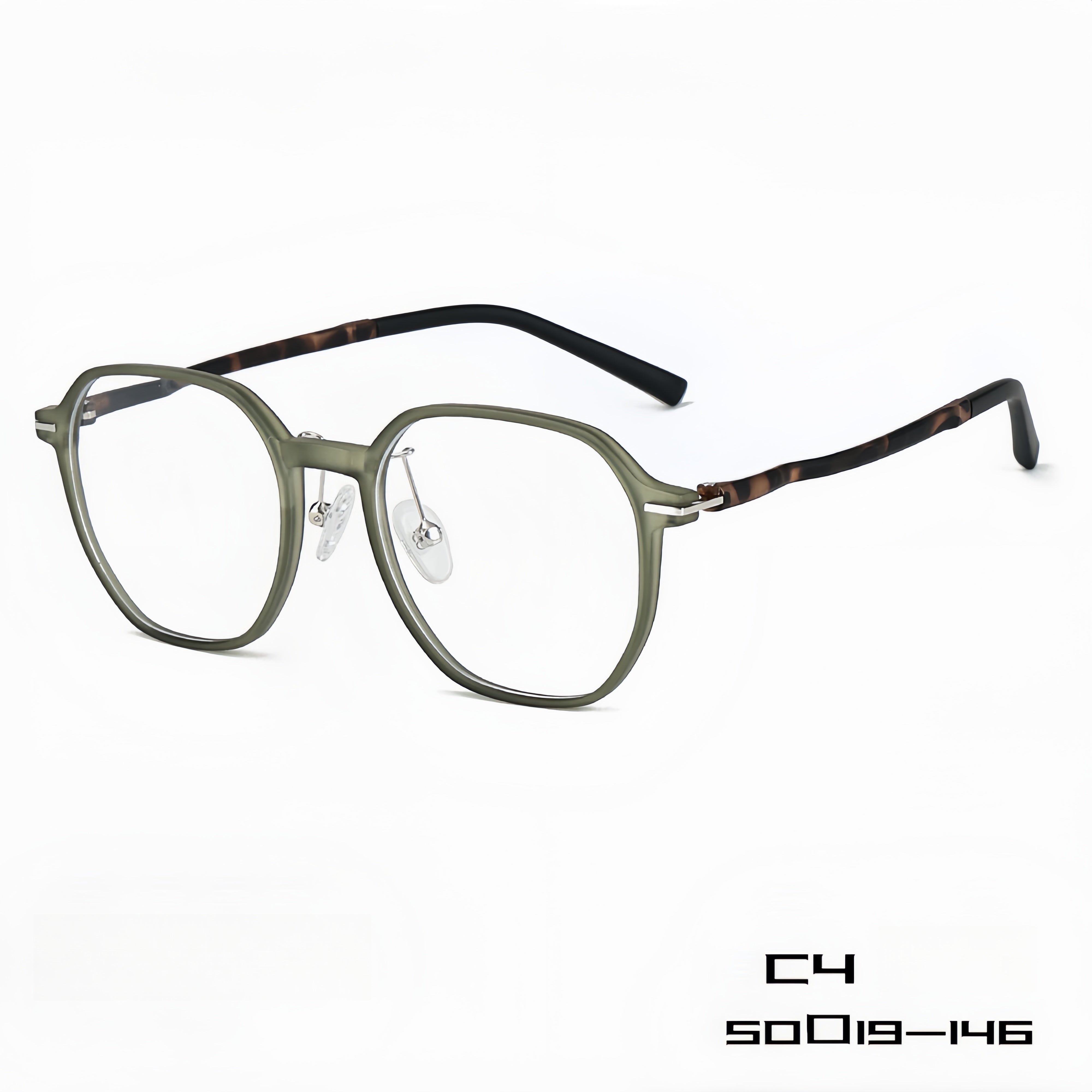 Unisex TR90 Ultra-Light Square Glasses Frame