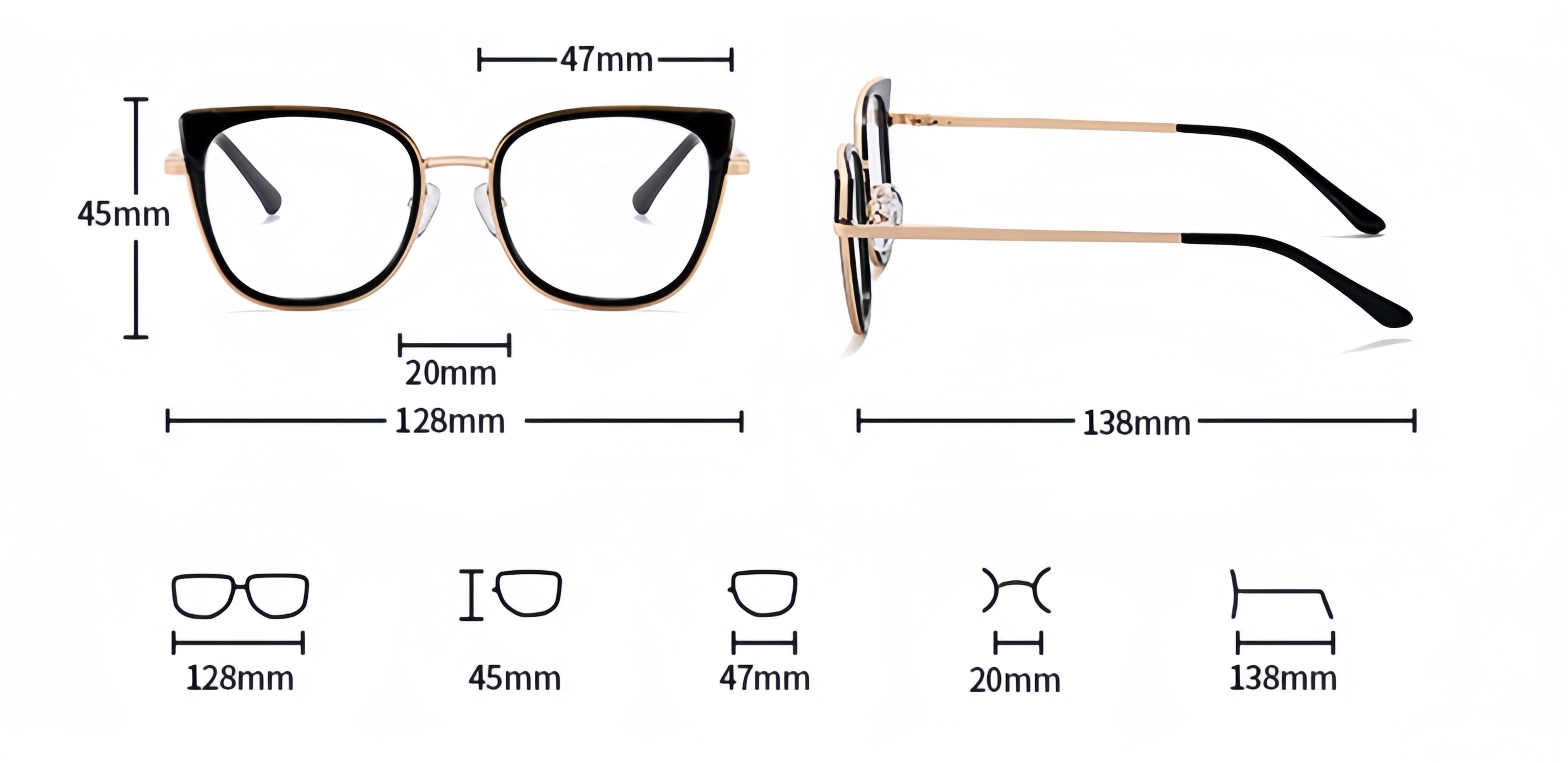 Kids' New Fashion ultra-light prescription glasses frame