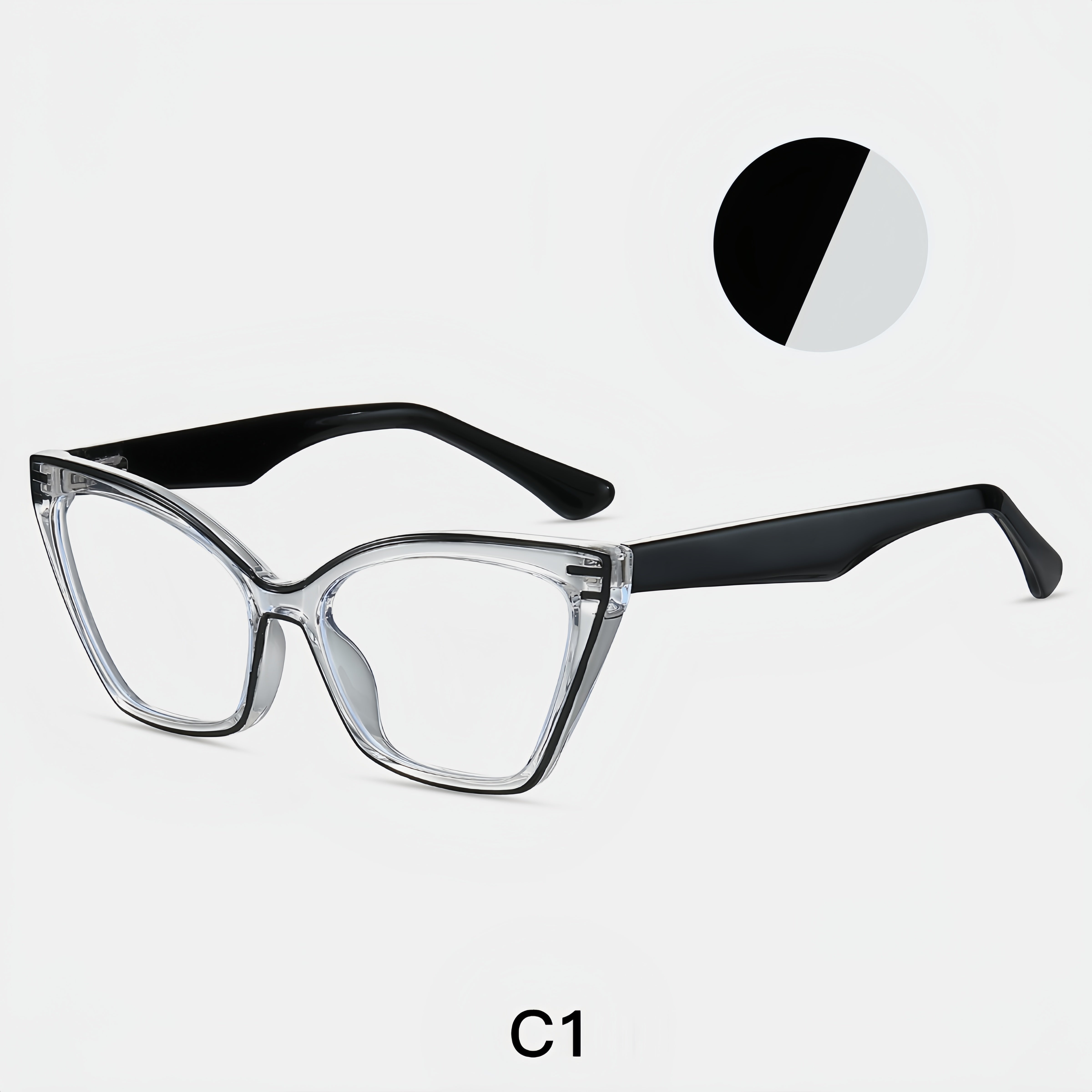 Women's TR90 Square Eyeglass Frames