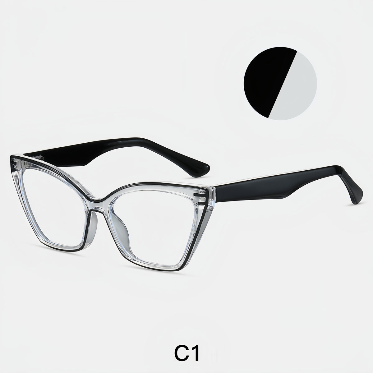 Women's TR90 Square Eyeglass Frames