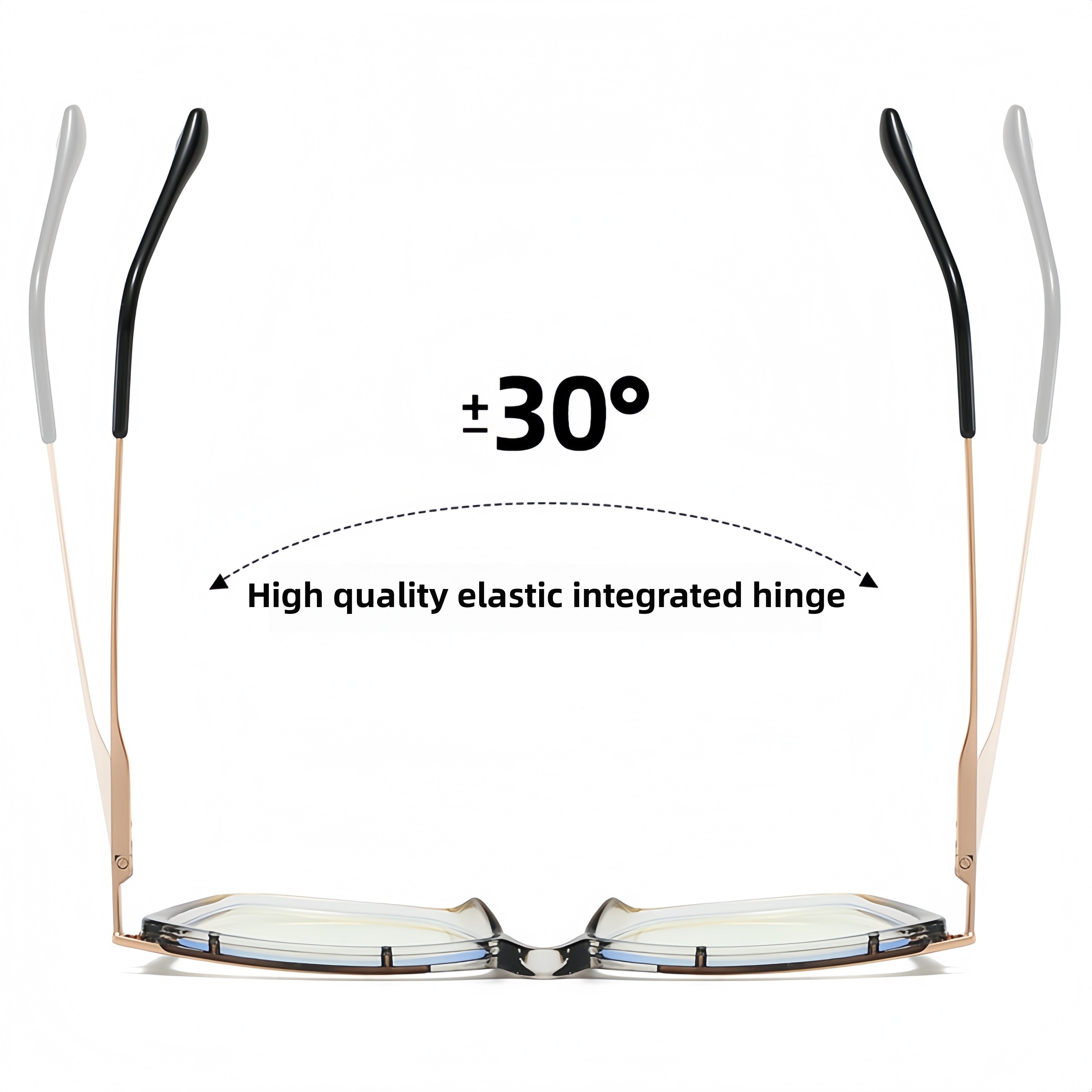 Women's TR90+ Metal Eyeglass Frame
