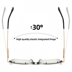 Women's TR90+ Metal Eyeglass Frame