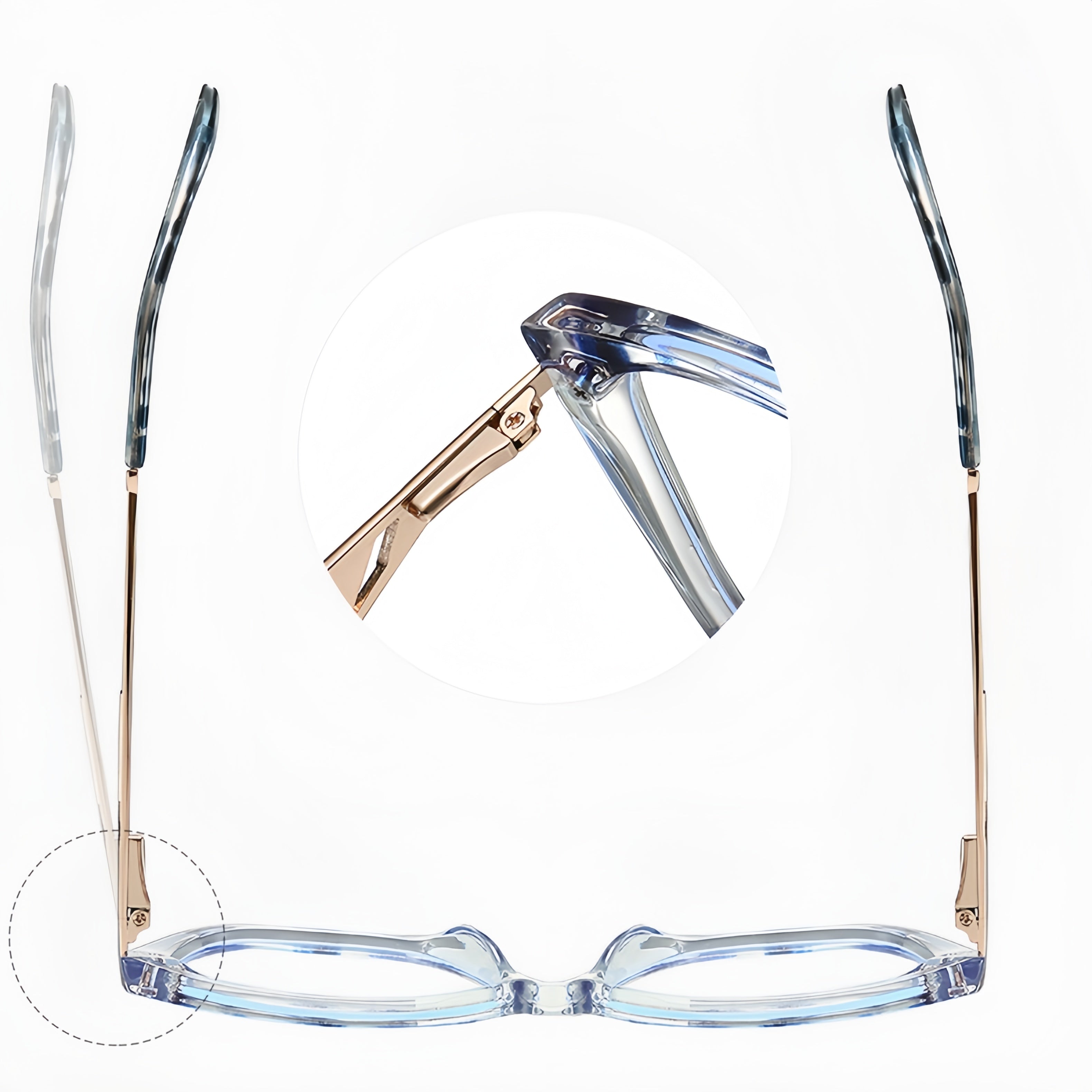 Women's TR90 Square Glasses Frames