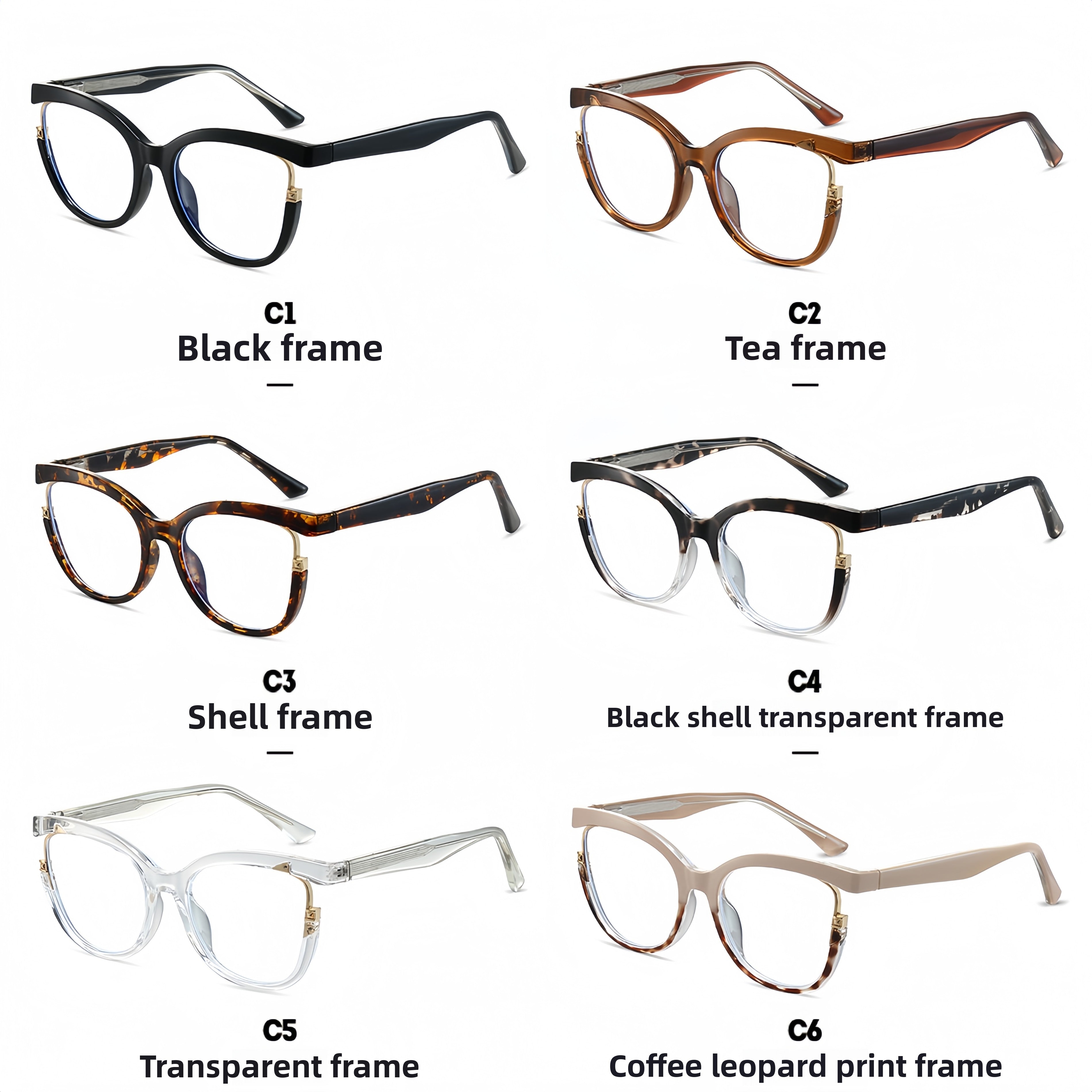 Women's TR90 Butterfly Optical Eyeglass Frames
