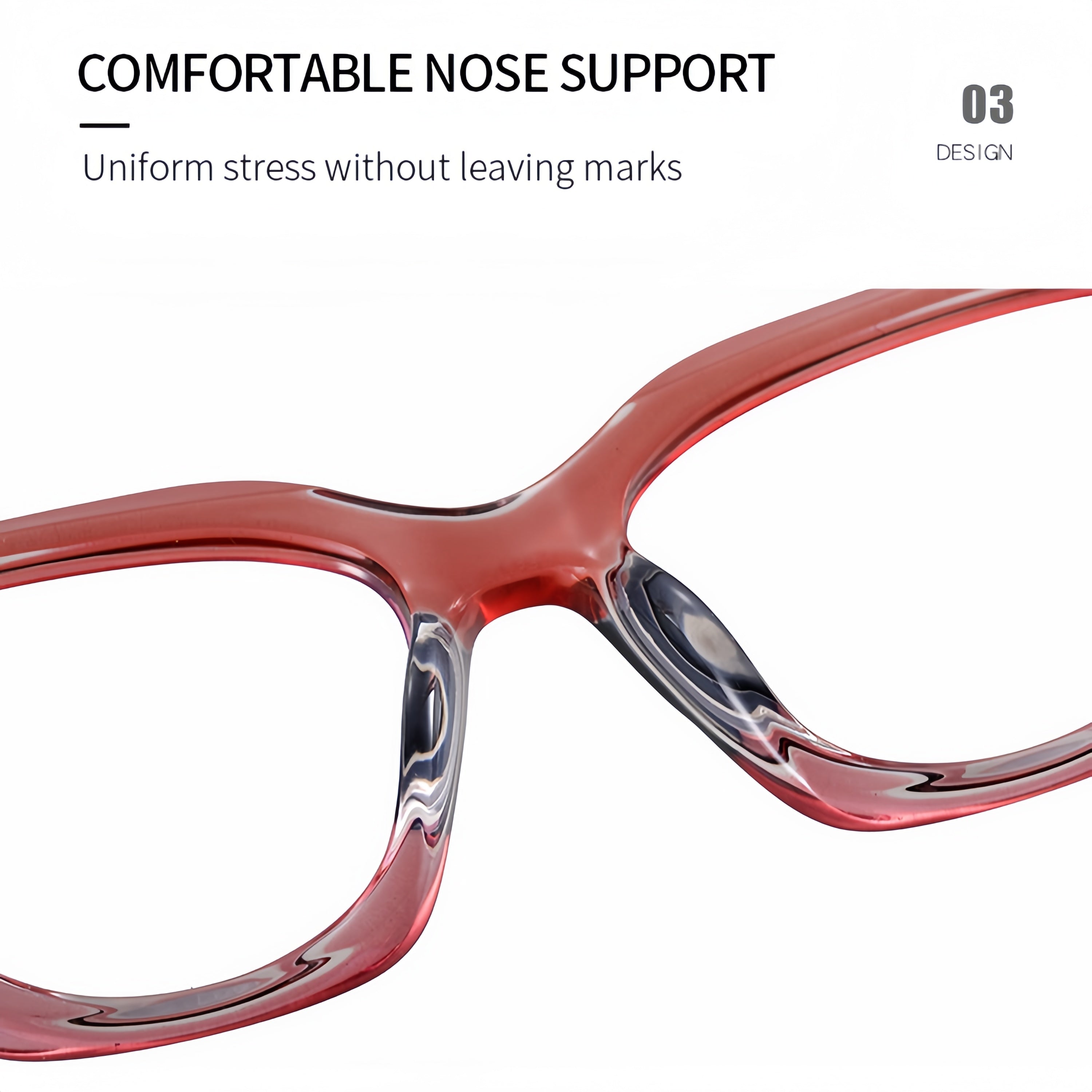 Women's TR90 & Metal Slimming Face Contour Prescription Glasses