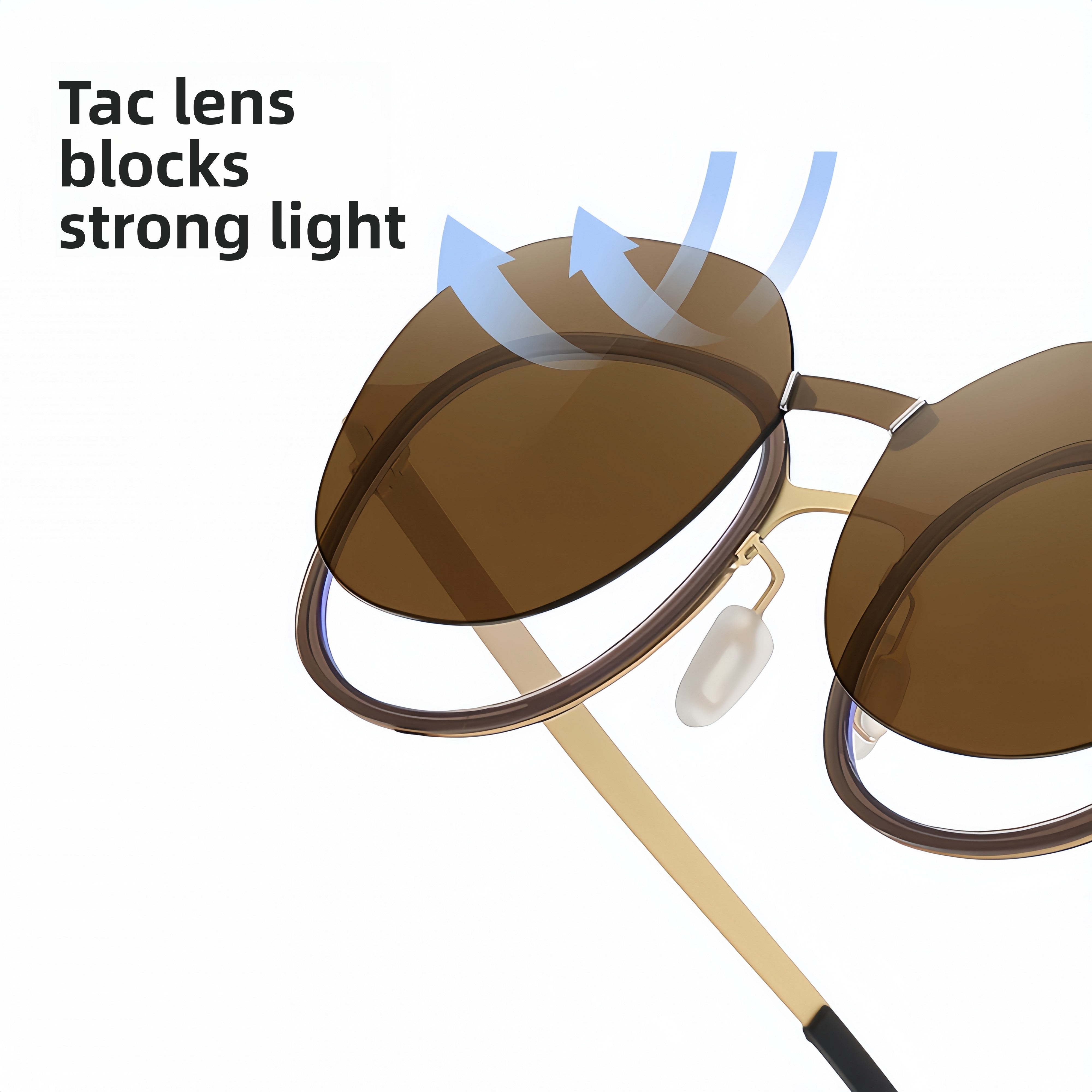 Ultra-Light Metal Prescription Frame