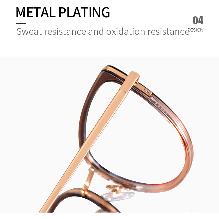 Women's TR90 Gradient Color Eyeglass Frame
