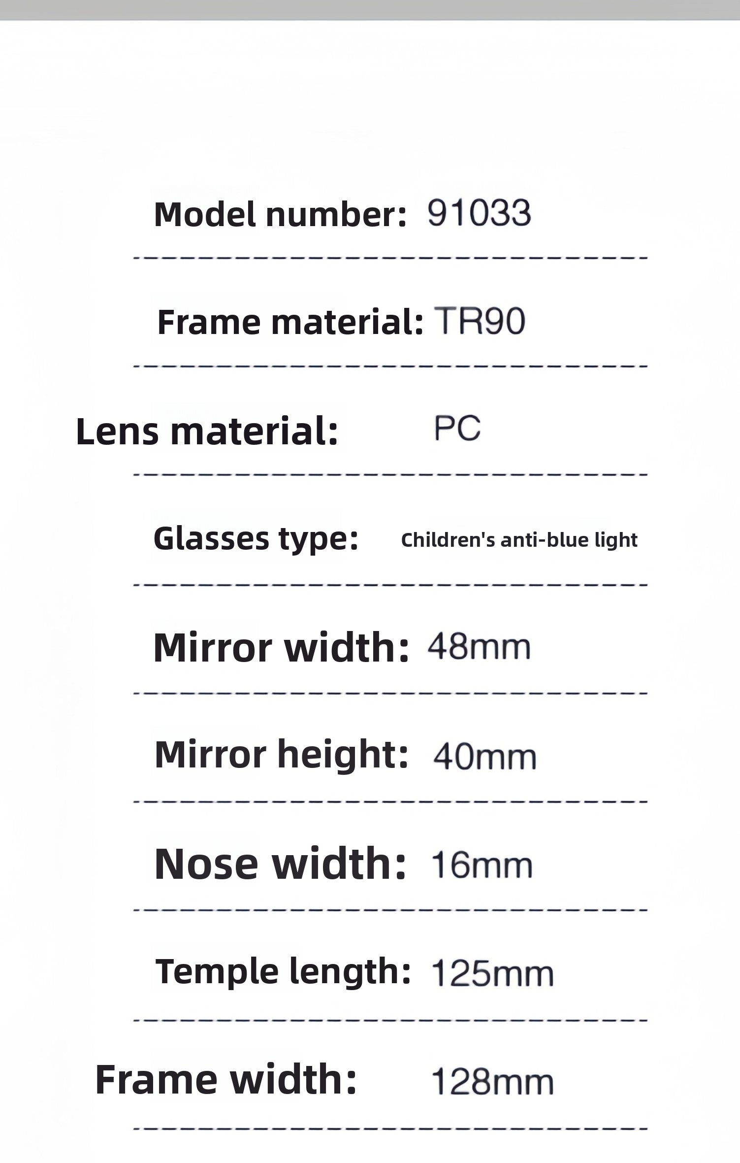 Oval Kids & Teens Eyeglasses Frame