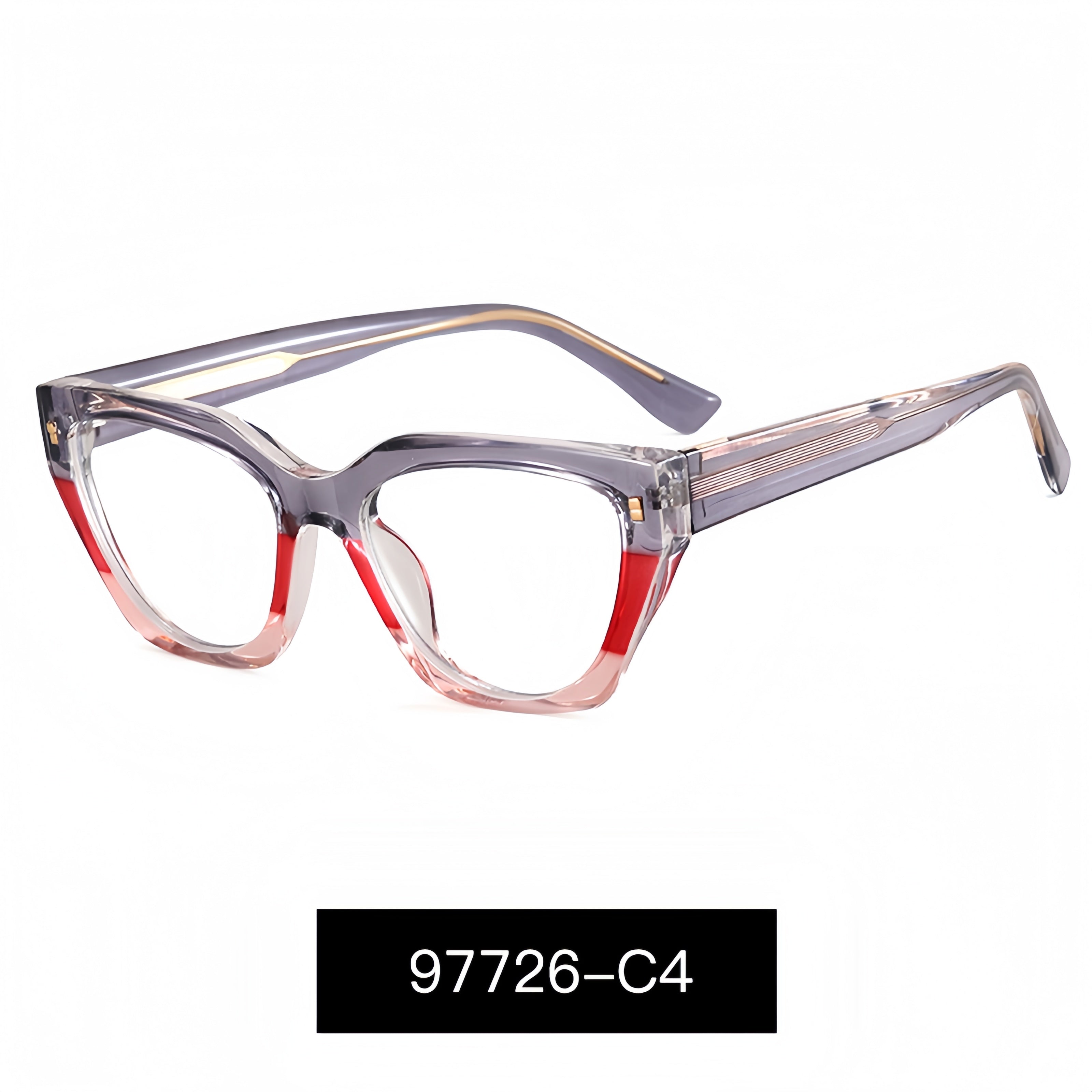 Women's TR90 & Metal Slimming Face Contour Prescription Glasses