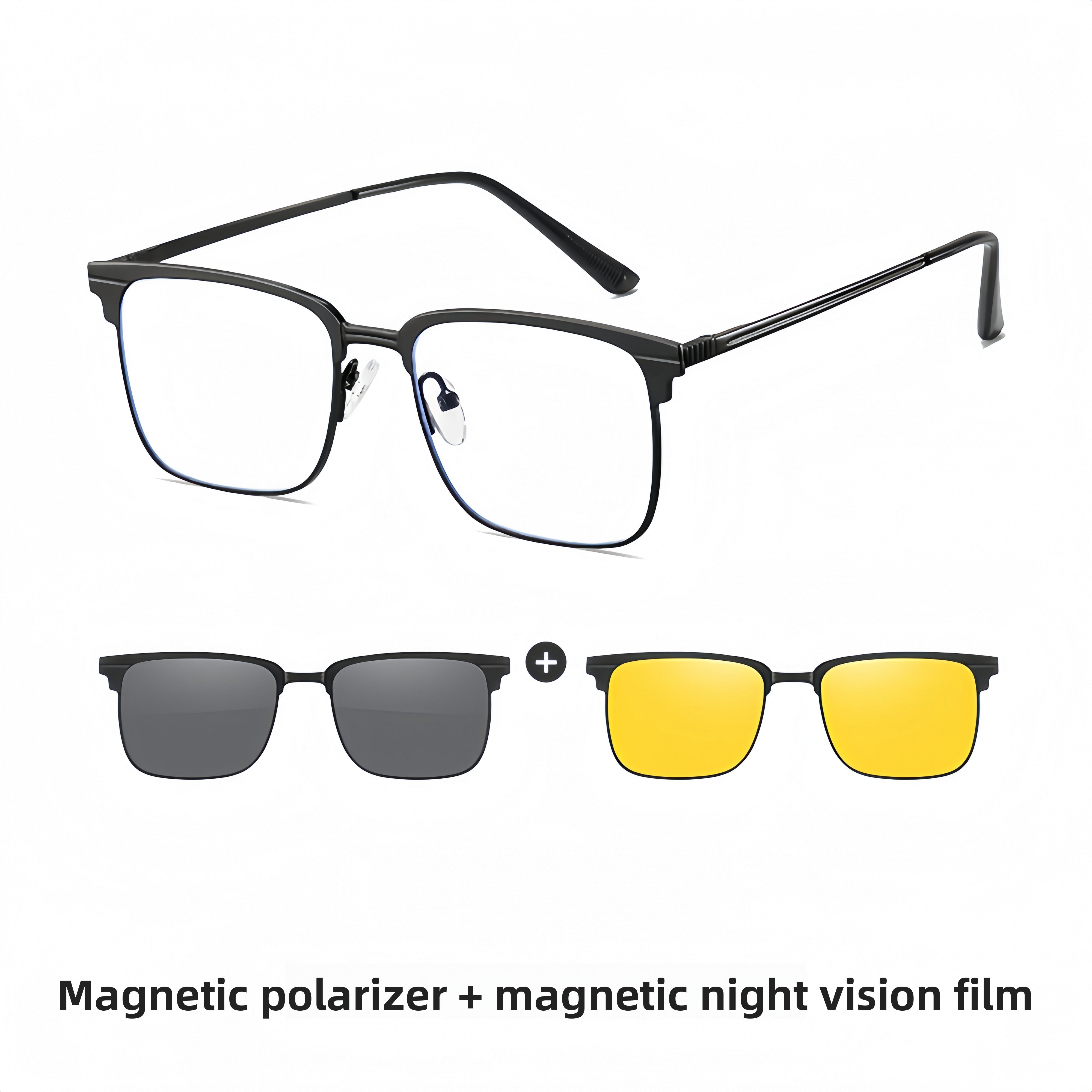 Magnetically Clipped RX Frame + Sunlenses