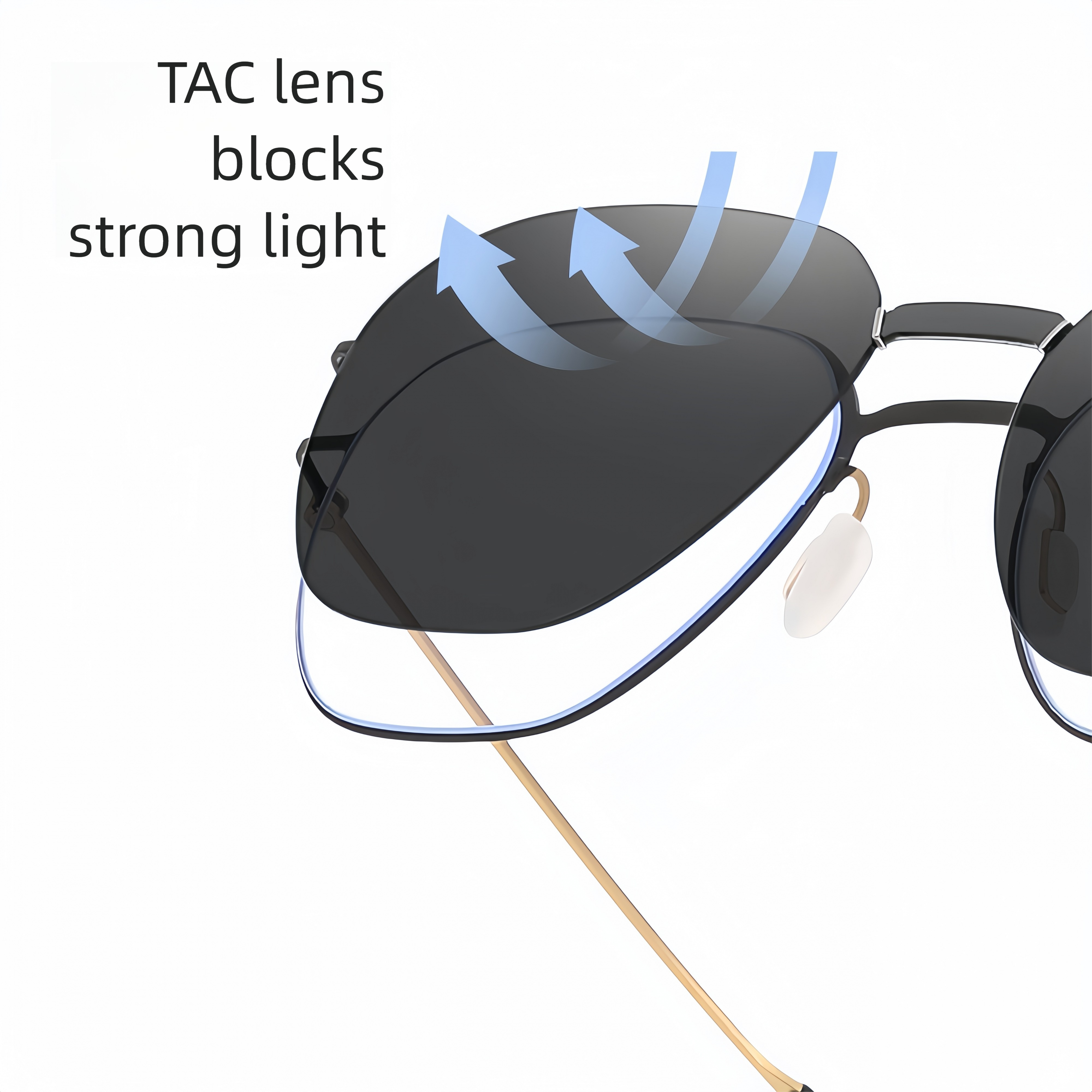 Rimless RX Frame with Magnetic Sunglass Clip
