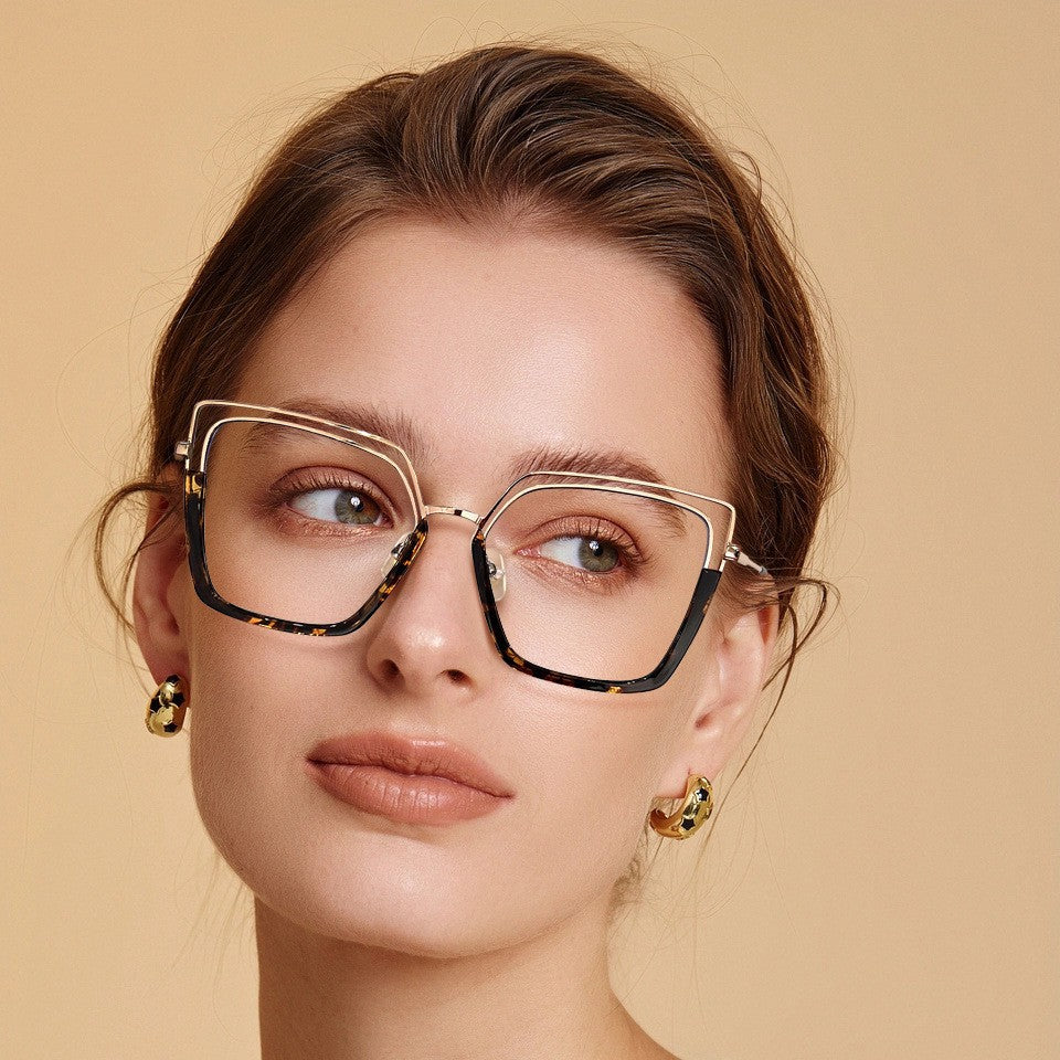 Women's TR90-Metal Hybrid Glasses Frames
