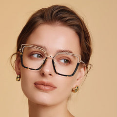 Women's TR90-Metal Hybrid Glasses Frames