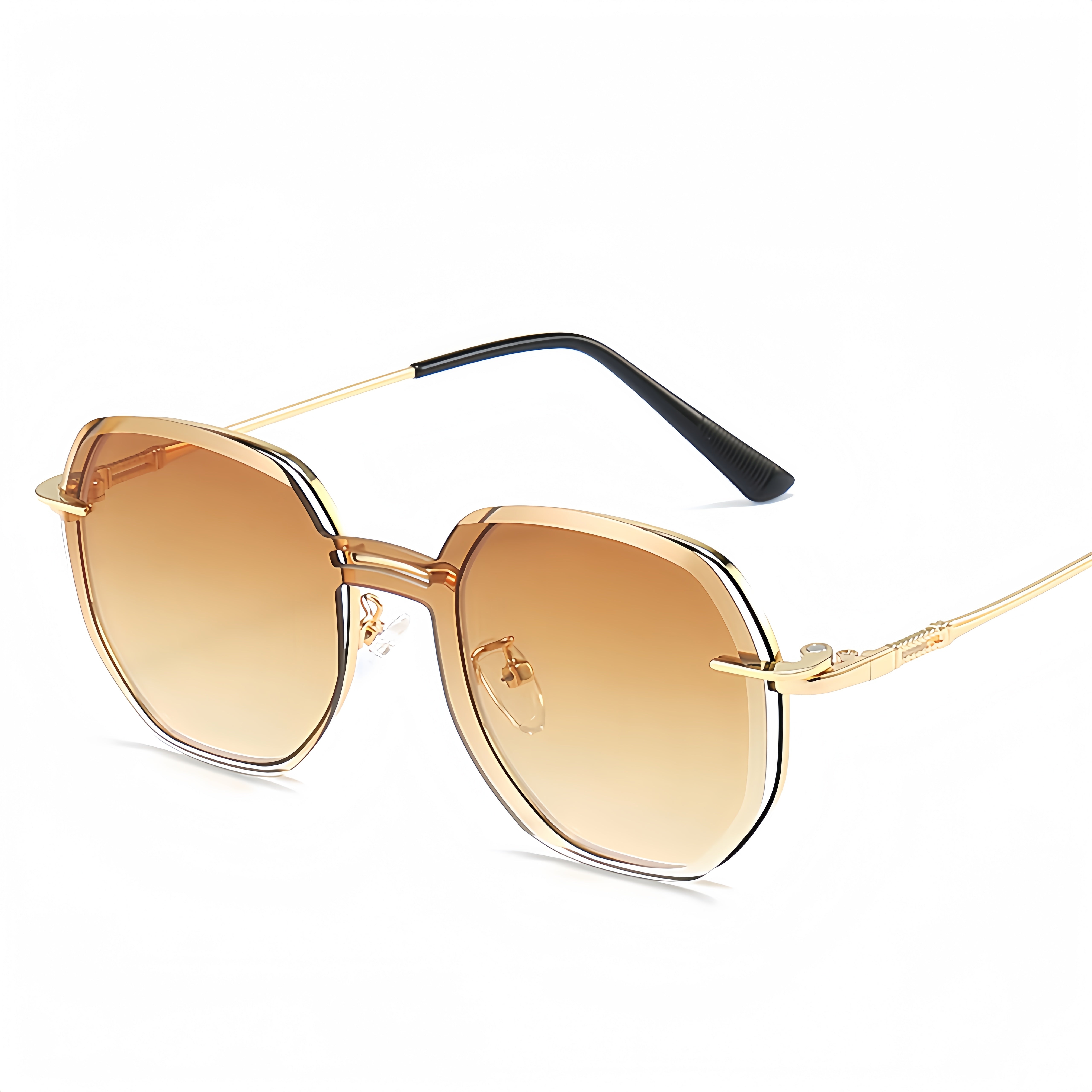 2-in-1 Magnetic Clip-on Prescription Sunglasses Frame