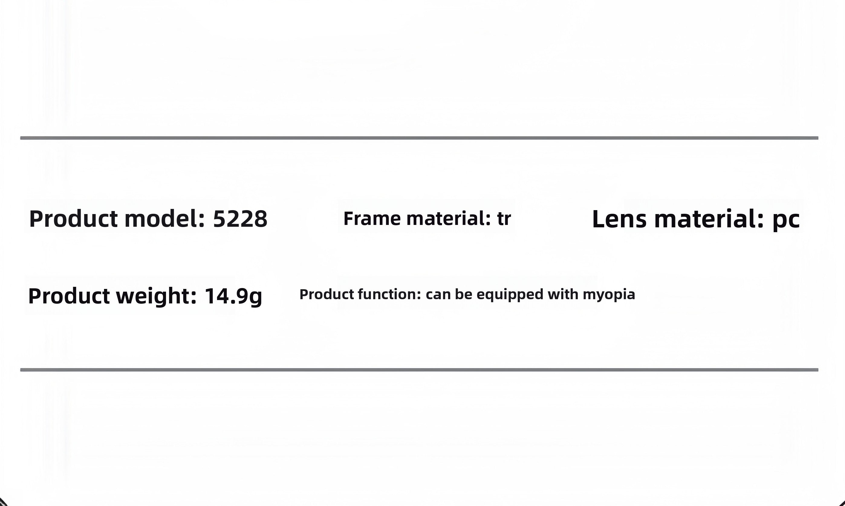 TR90 Protective Eyeglass Frames for Students