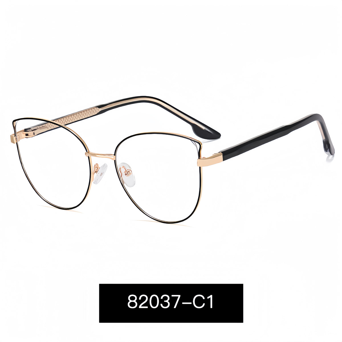 Metal Cat-Eye Prescription-Ready Optical Frames