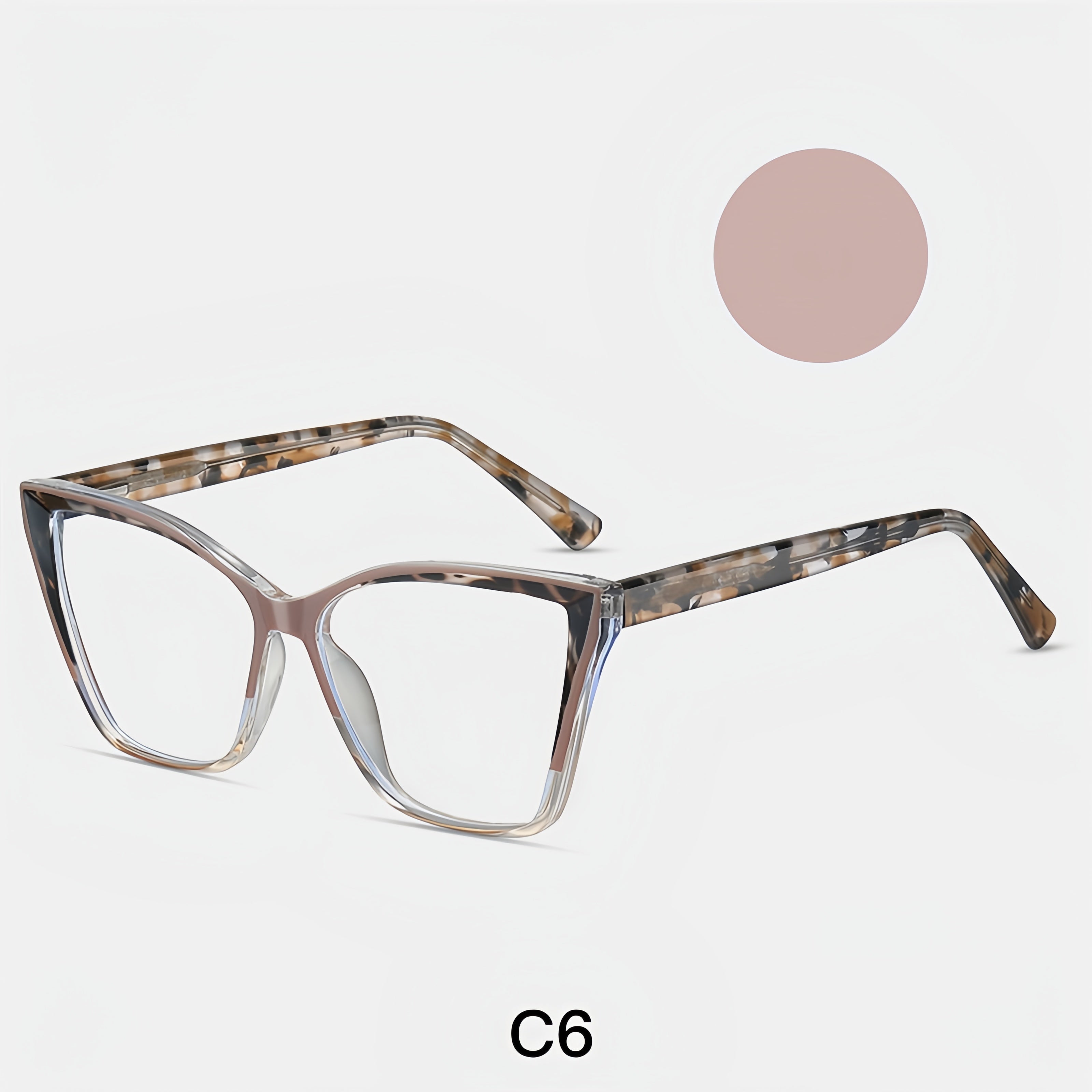 Women's TR90 Square Prescription Glasses
