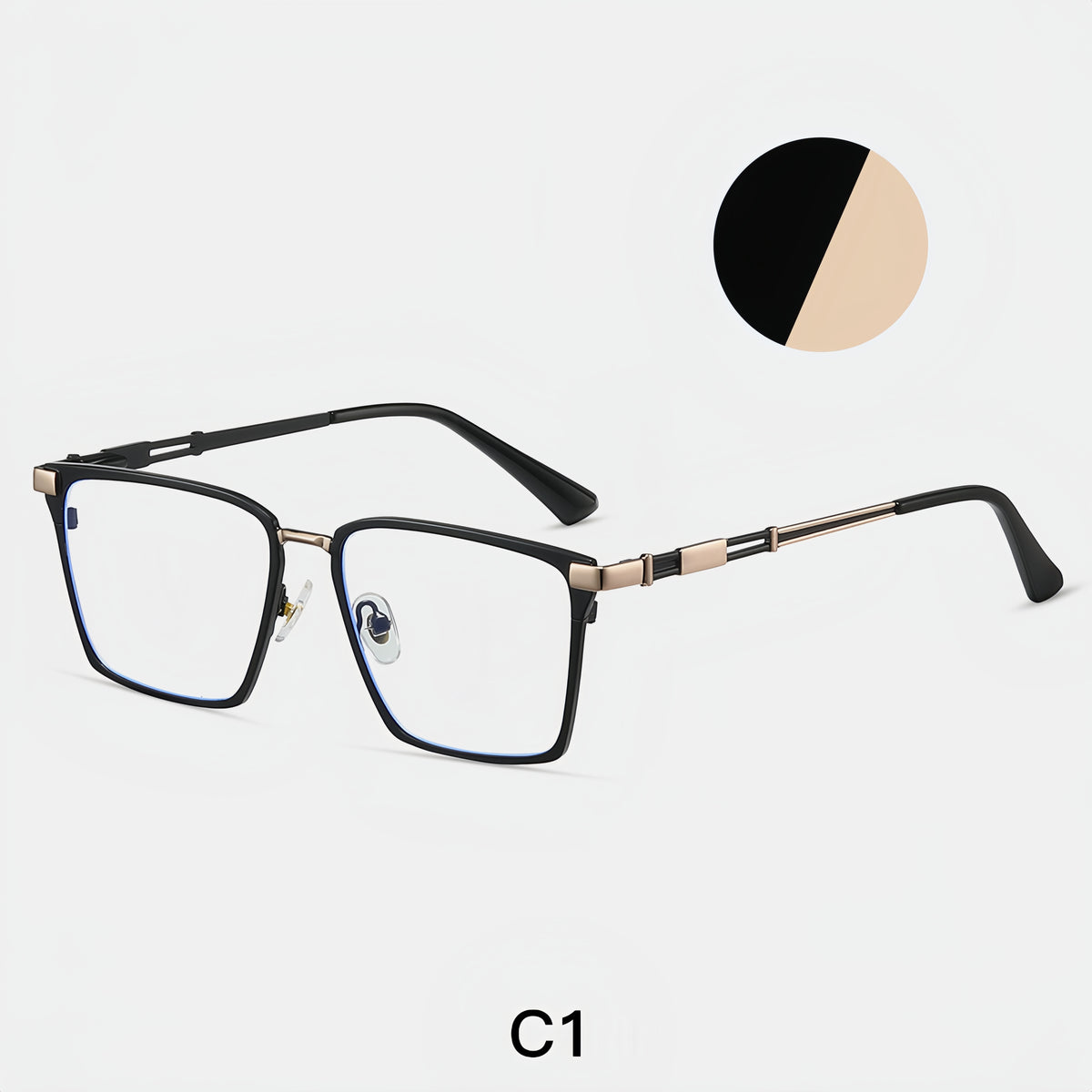 Men's TR90 + Metal Glasses Frame