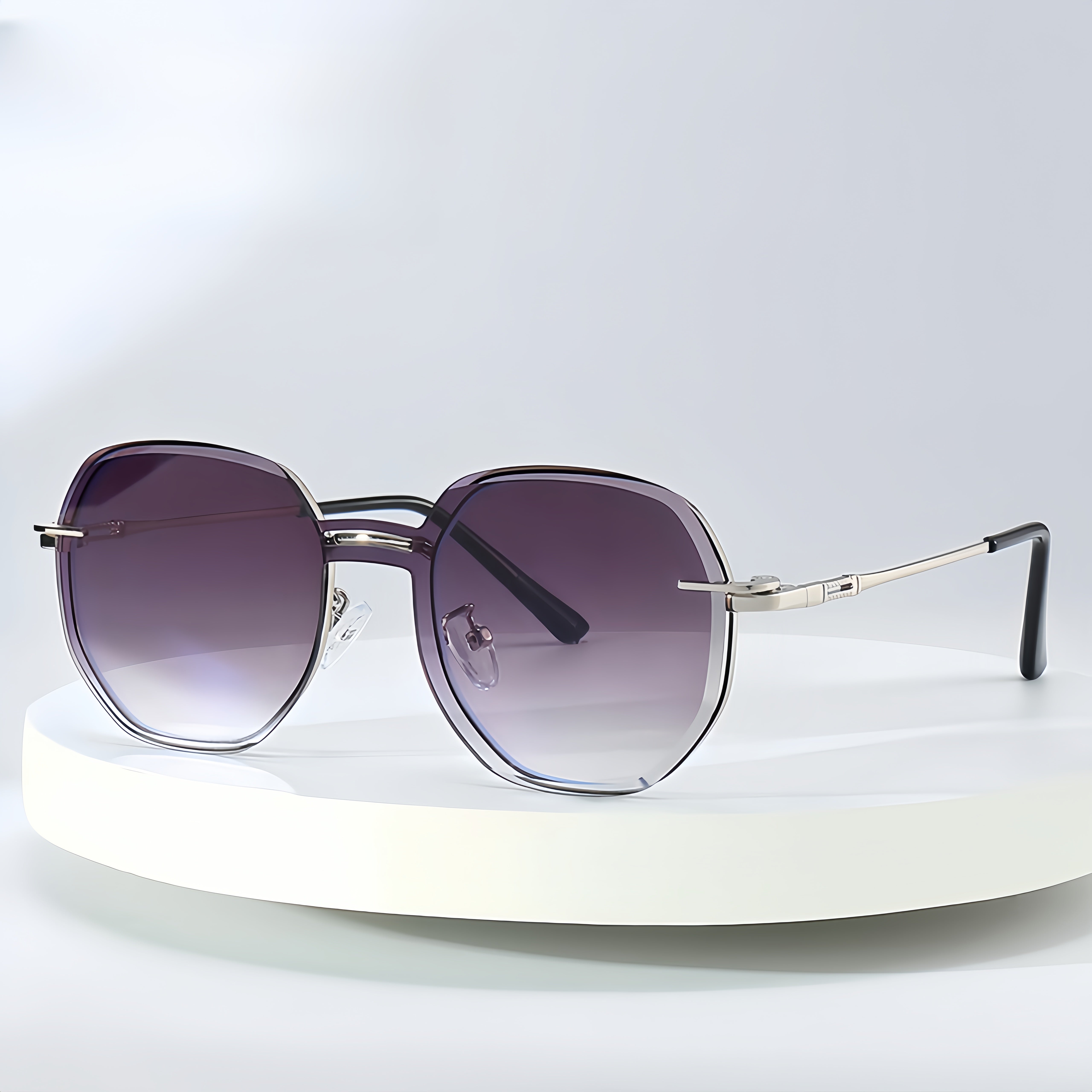 2-in-1 Magnetic Clip-on Prescription Sunglasses Frame