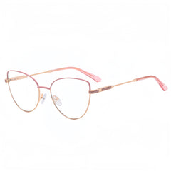 Women's Metal Cat-Eye Glasses Frames