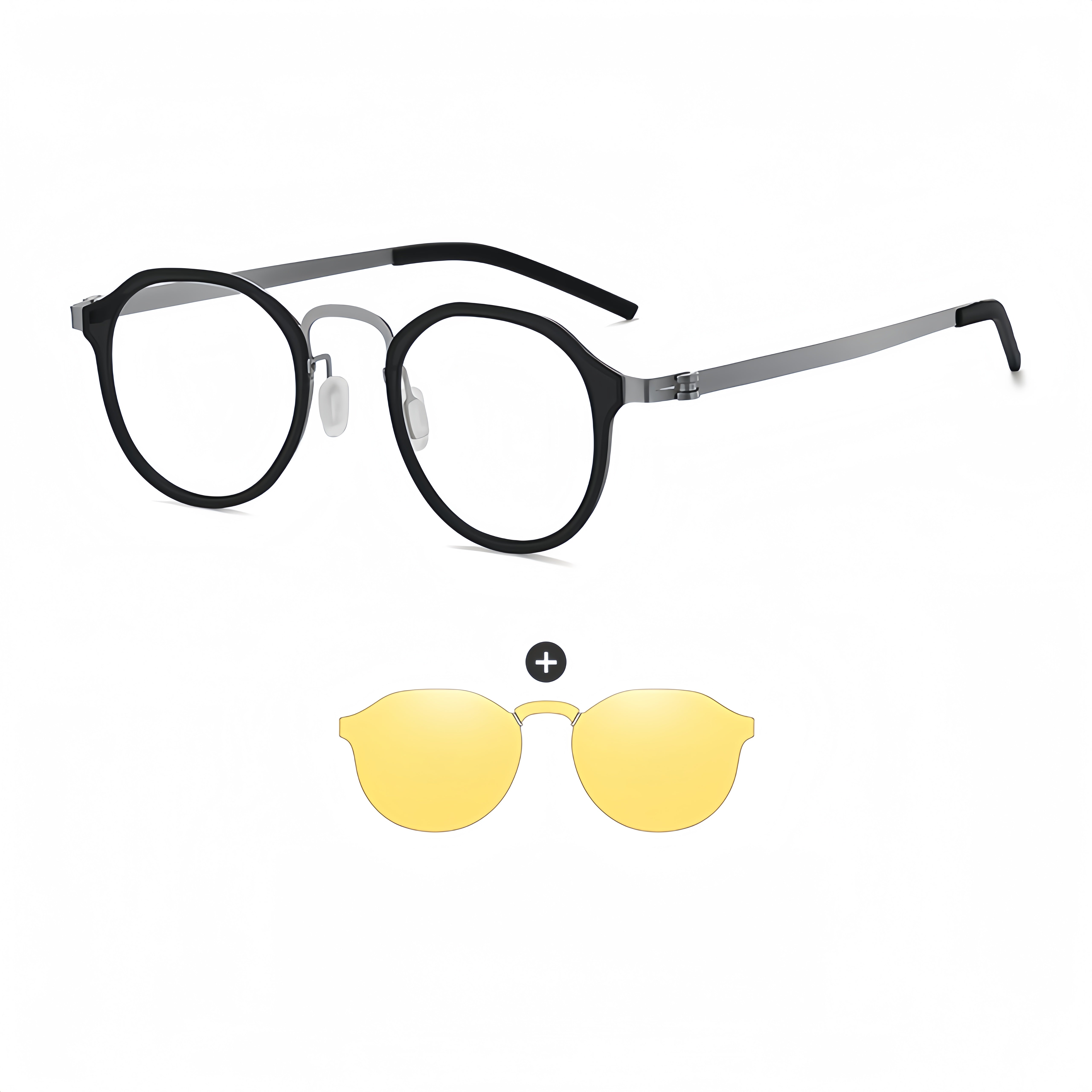 Magnetic Polarized Clip-Ons for RX Metal Frames