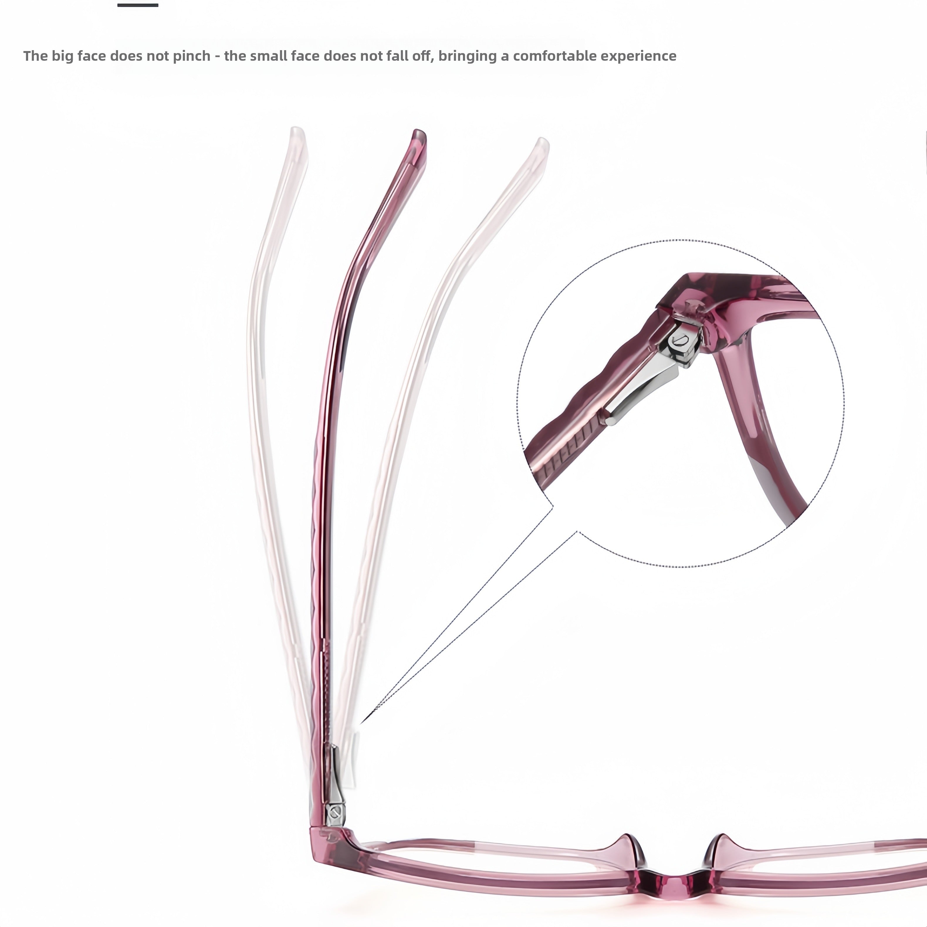 Men's TR90 Diamond-Cut Prescription Glasses Frame